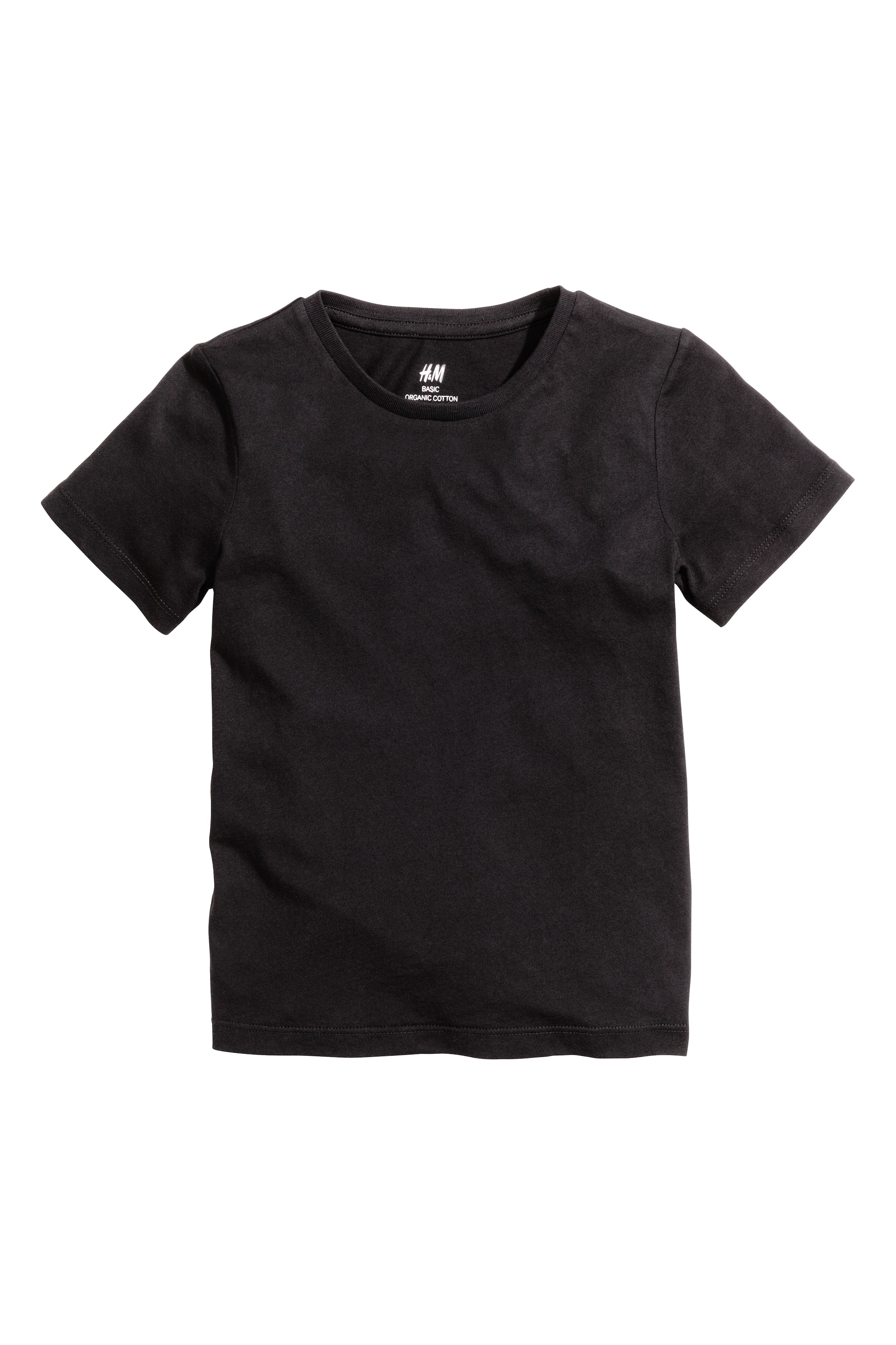 Zobacz większy obraz: Bawełniany T-shirt - Czarny - Dziecko | H&M PL 1