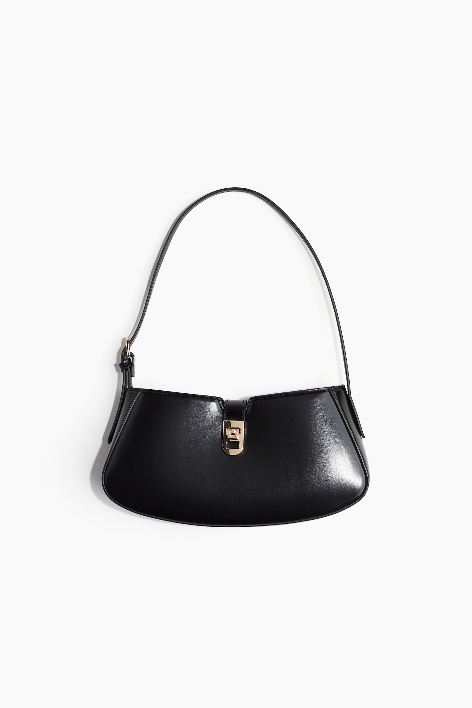 Small shoulder bag - Black/Dark beige - 2