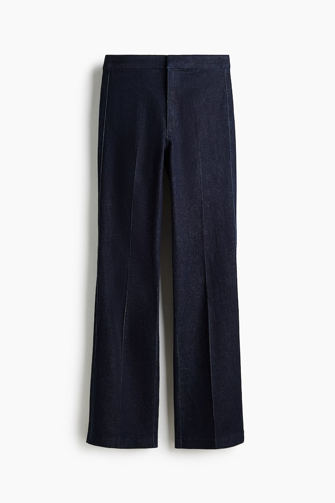 Flared High Jeans - Dunkles Denimblau/Denimblau/Denimblau/Schwarz - 1