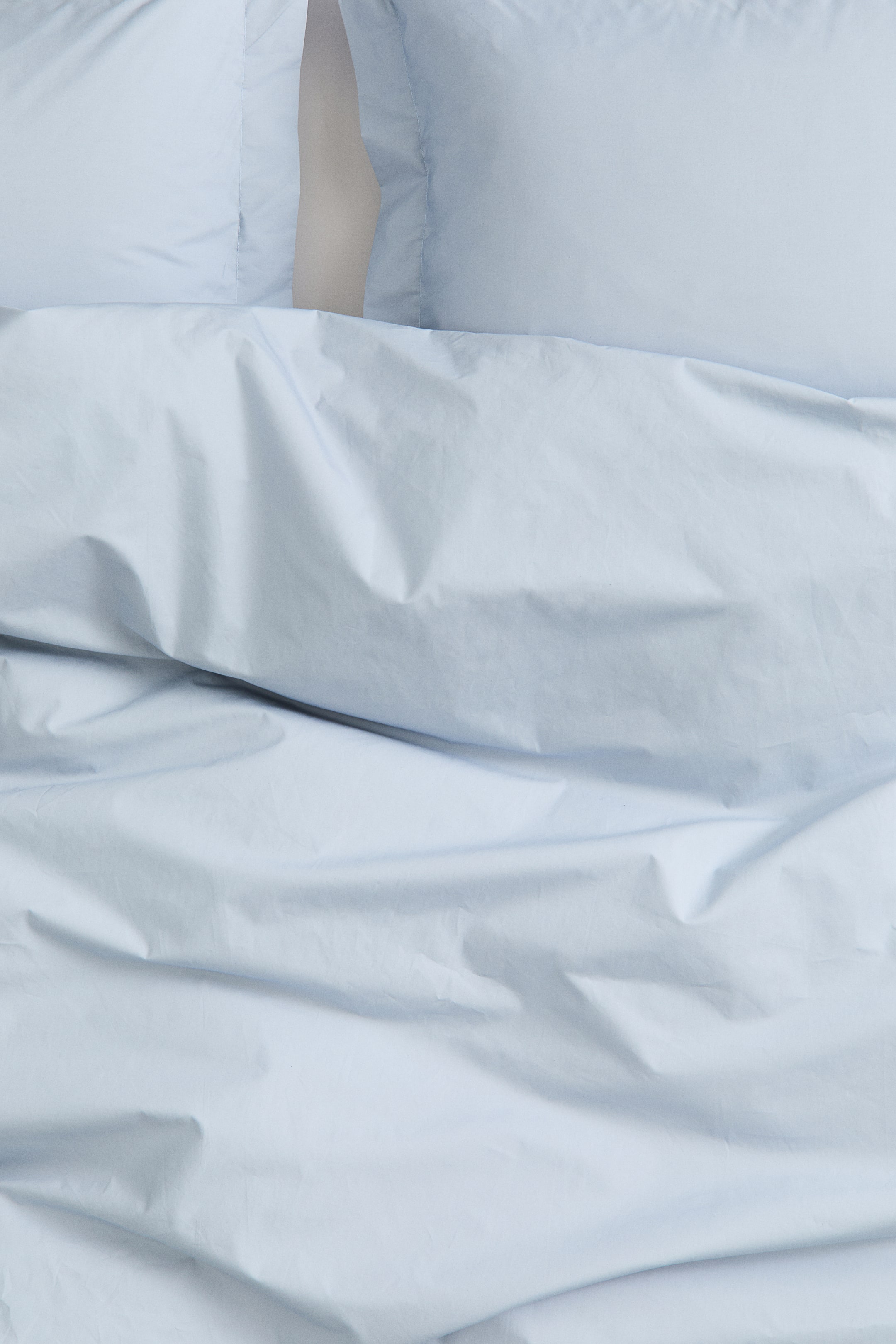 King/Queen Cotton Percale Duvet Cover Set