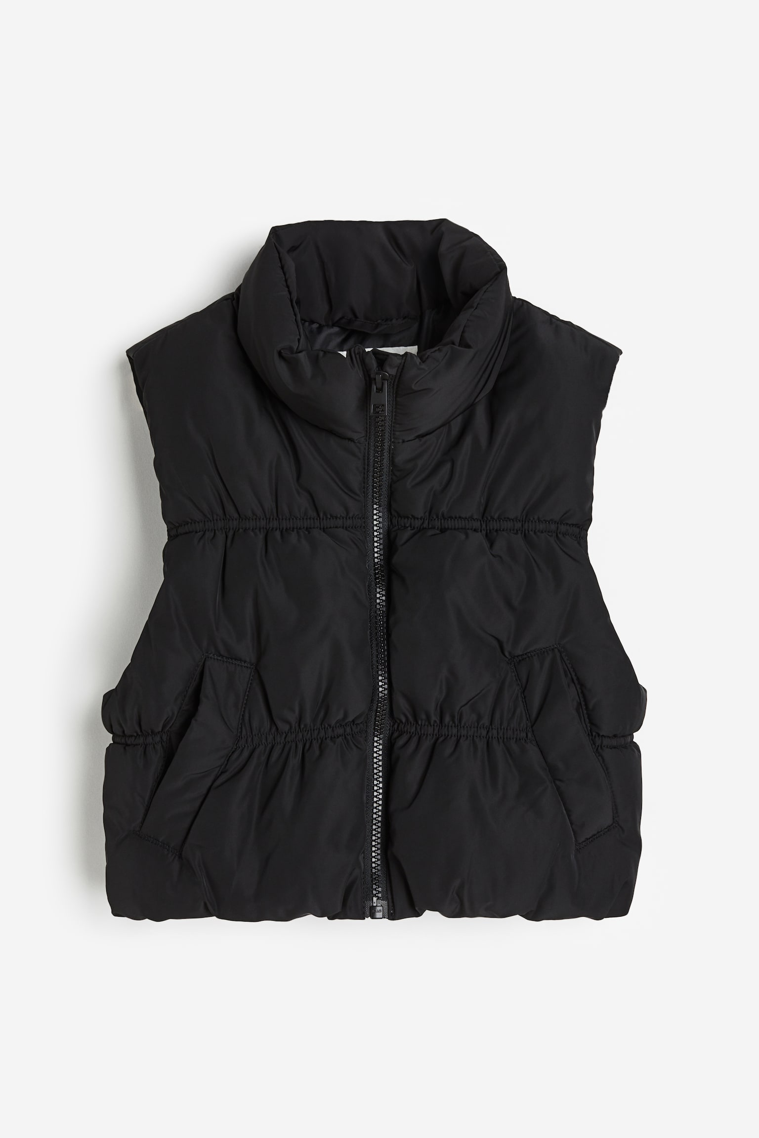 Puffer gilet - Black - 1