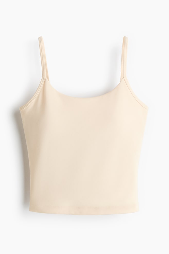 Shelf-Bra Sports Tank Top with SoftMove™ - Butter yellow/Black/Chocolate plum/Ivory/Lilac/Light maroon - 1