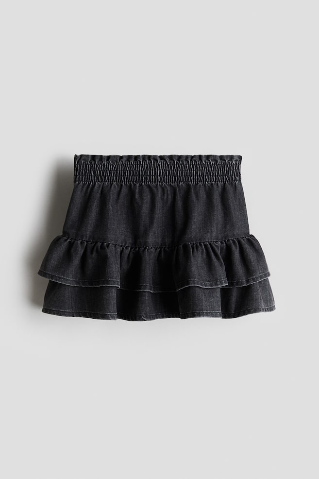 Falda de capas en denim - Negro/Azul denim/Azul denim claro - 1