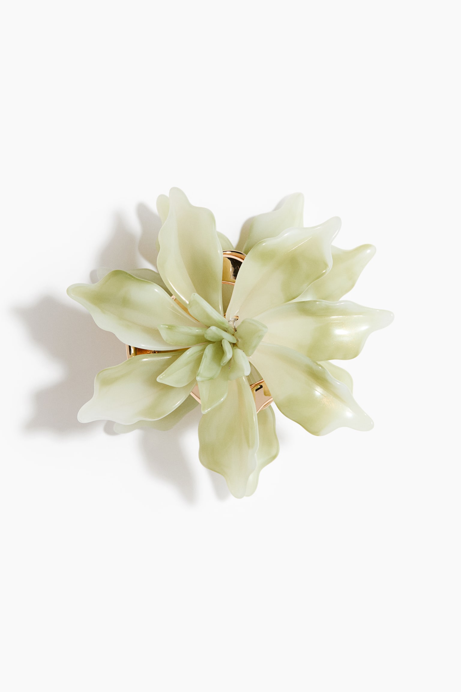 Flower-shaped hair claw - 2