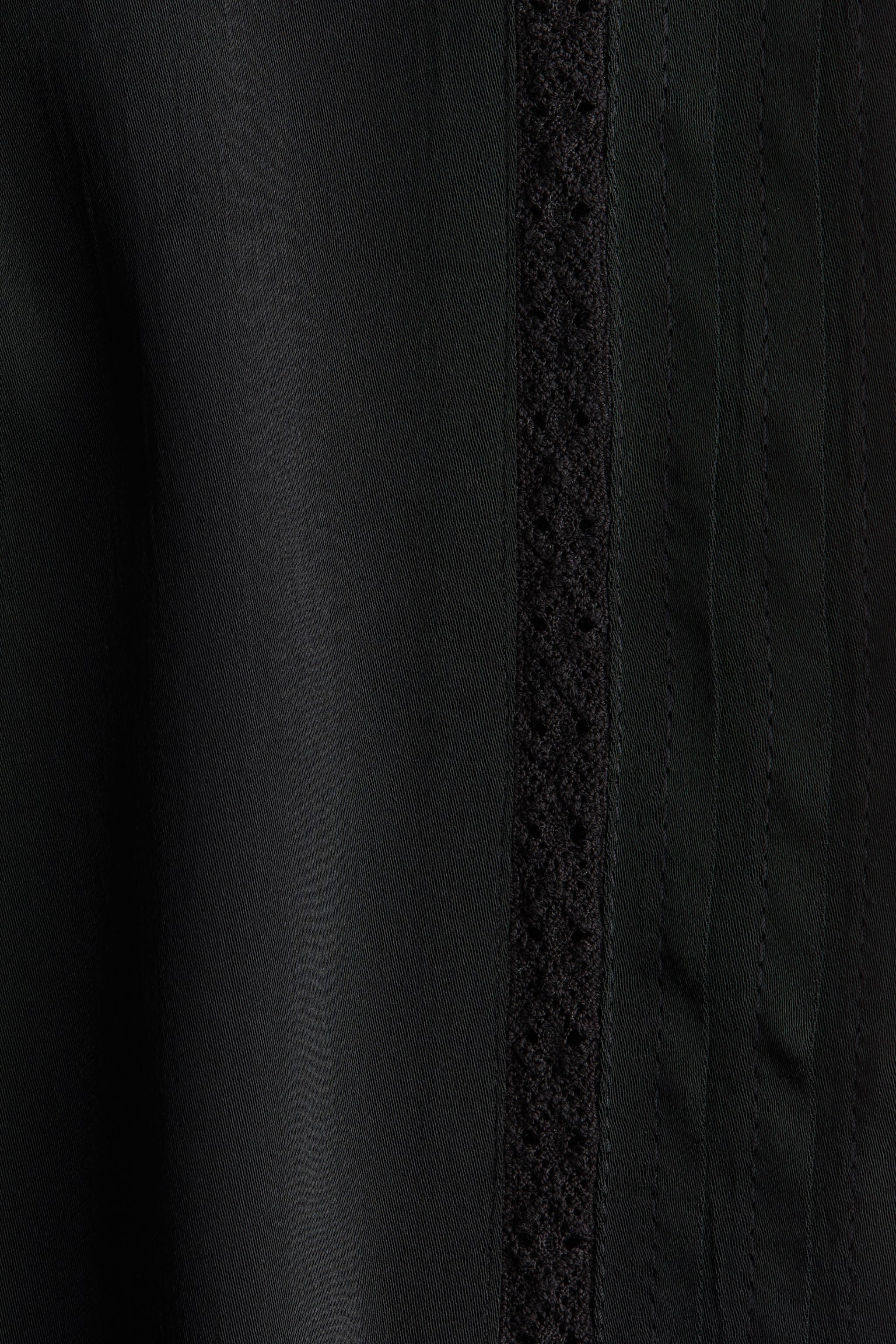 Viscose satin trousers - Black/Brown - 5