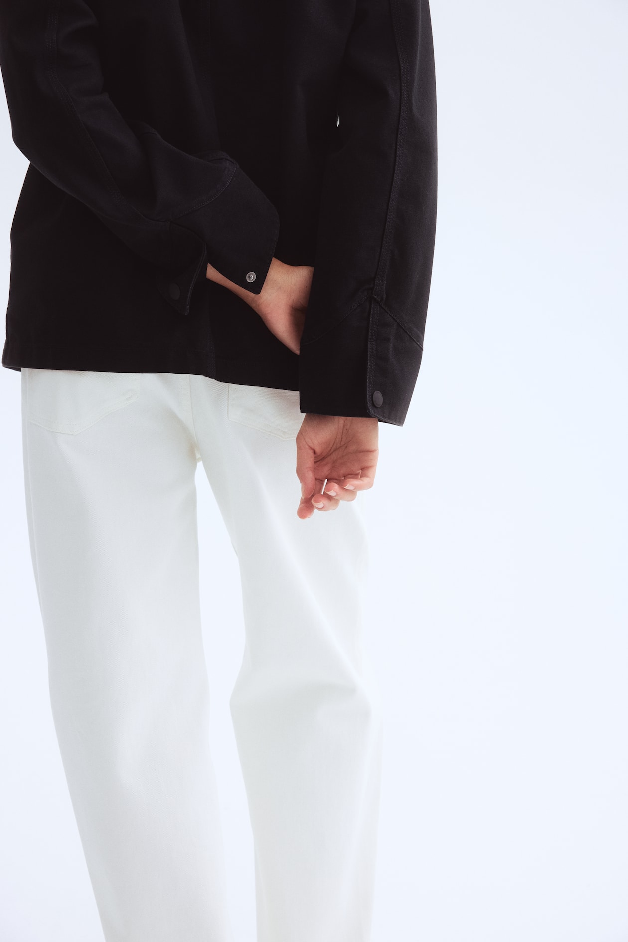 Jacket with Corduroy Collar - image 5