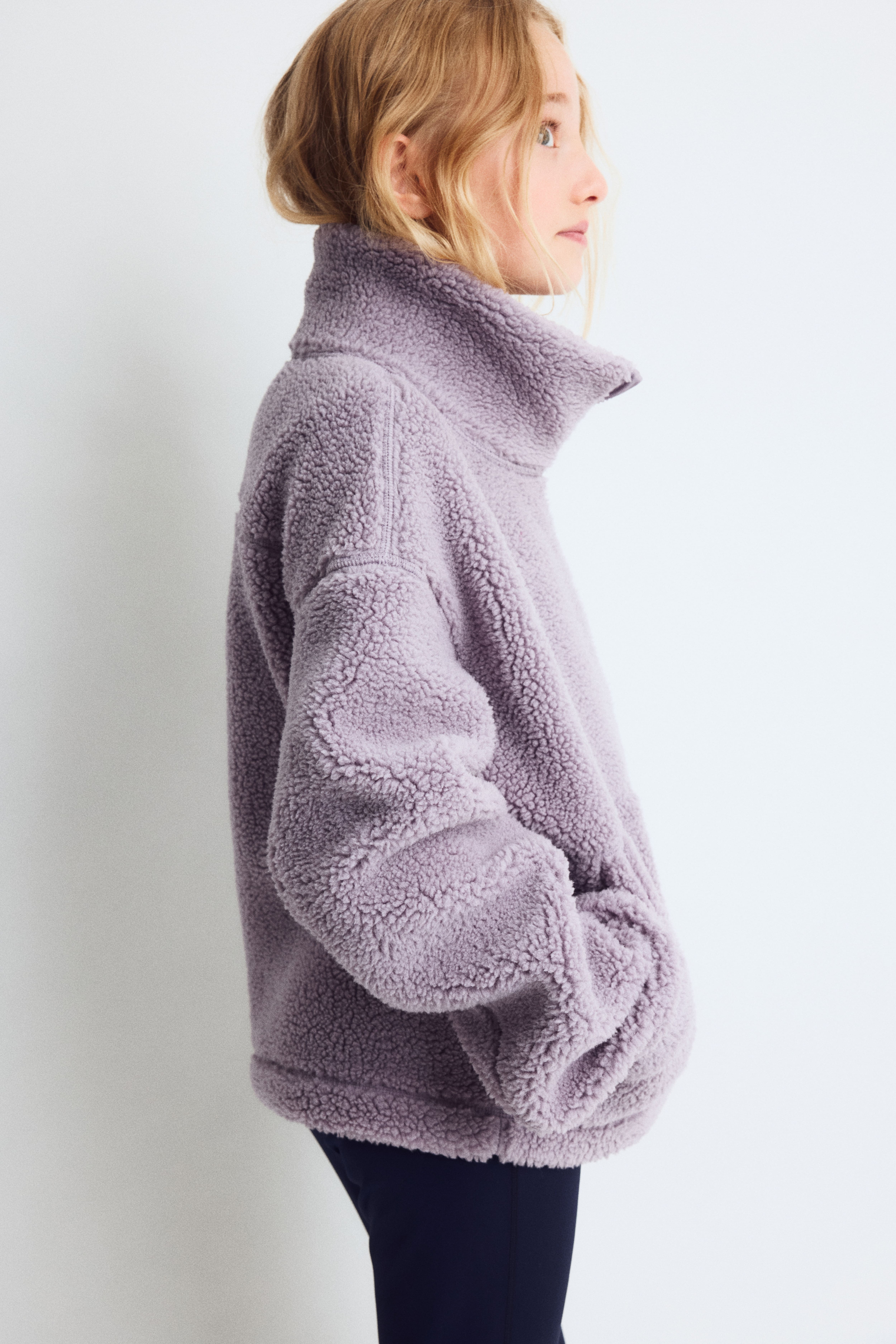 Warm Teddy Fleece Activewear Jacket