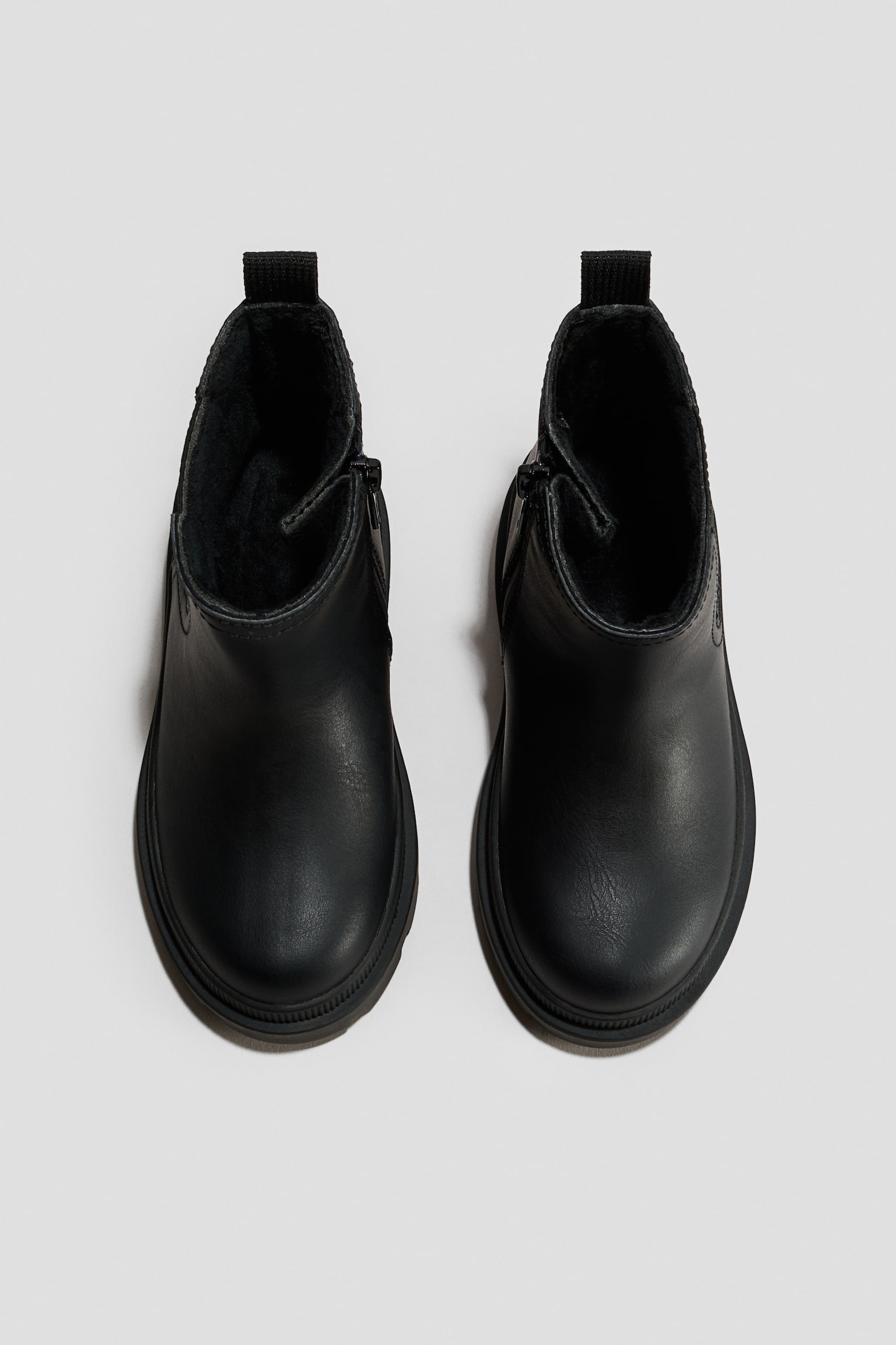 Детские ботинки H&M Warm-Lined Waterproof, цвет: Чёрный — фото 2