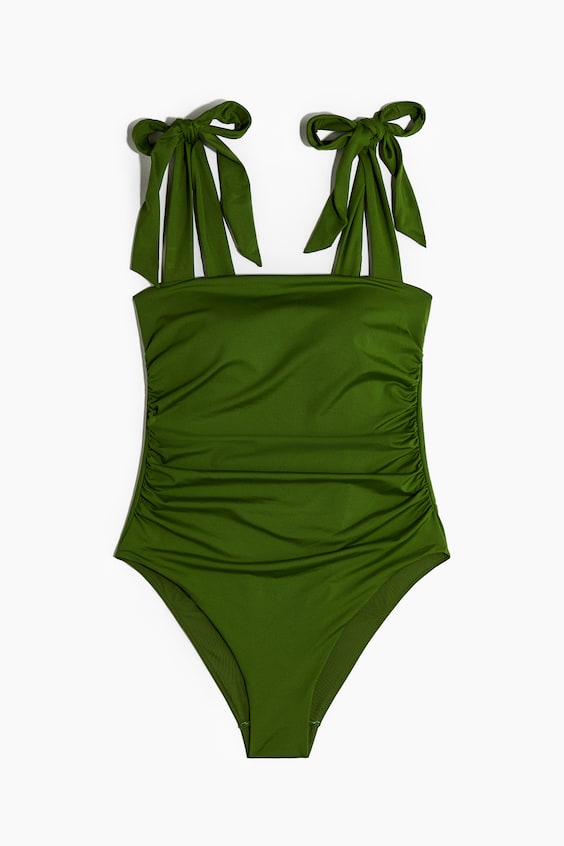 Женский купальник H&M Padded-Cup с завязками на плечах
