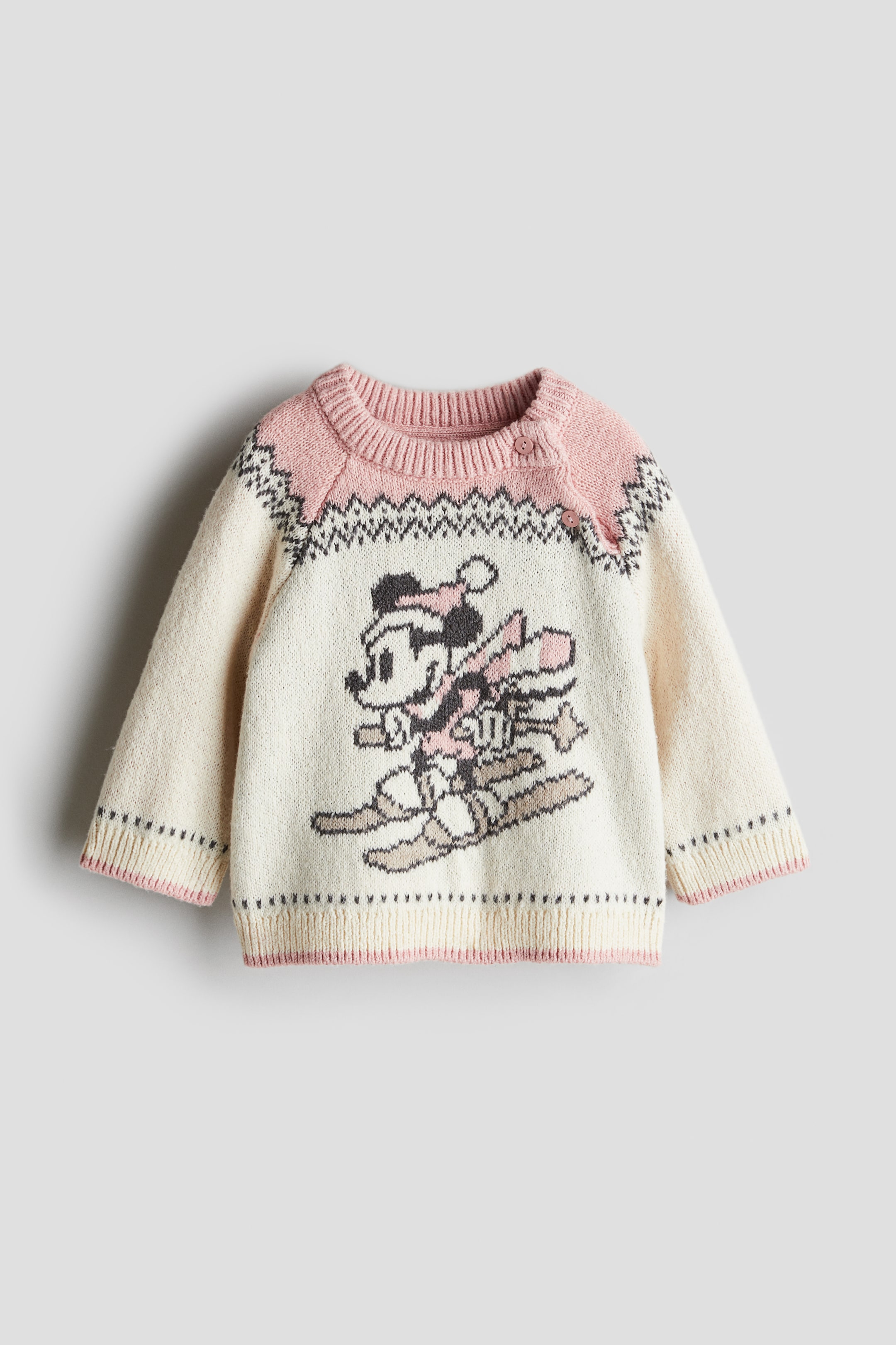 Jacquard-Knit Sweater