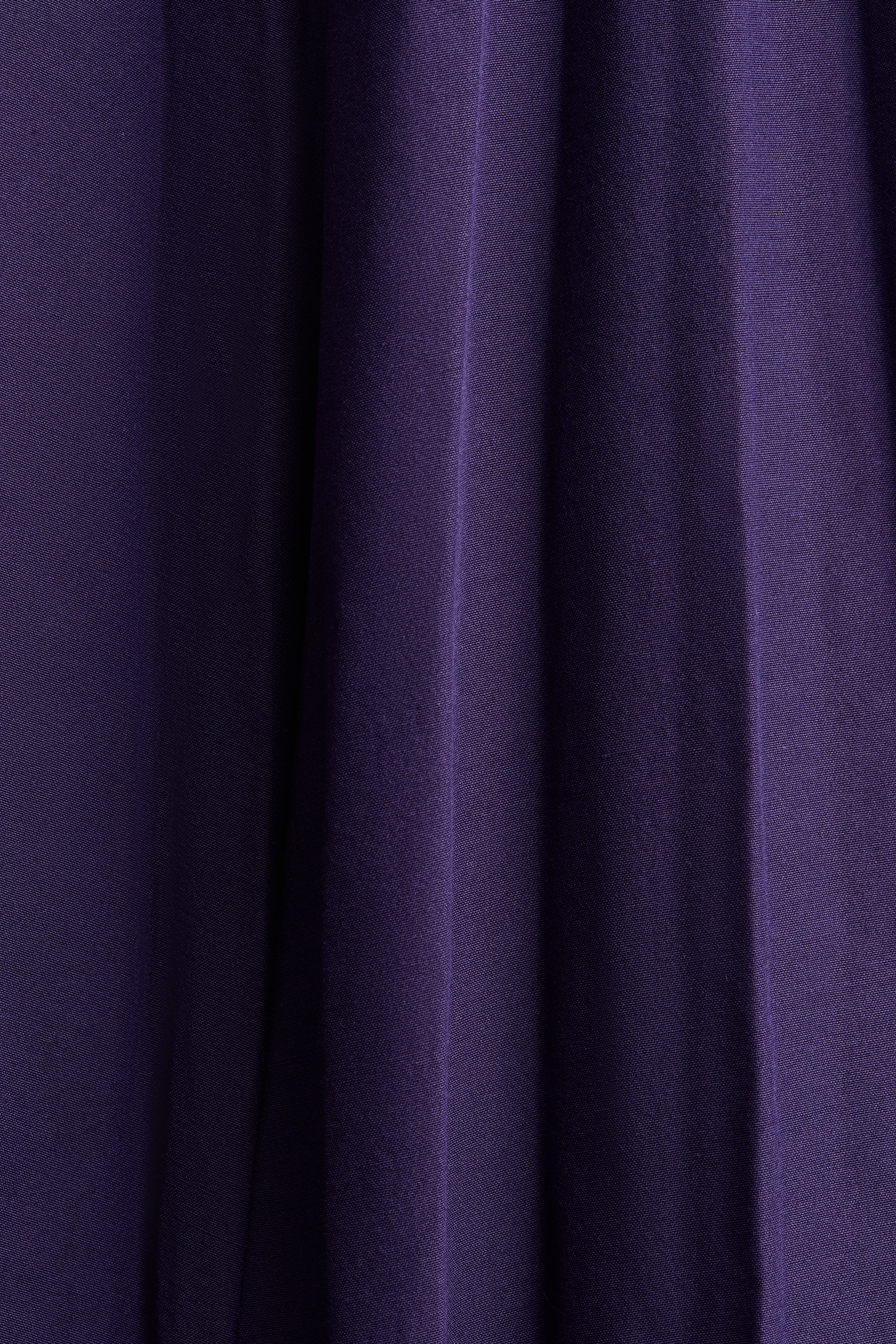 Plissé midi skirt
