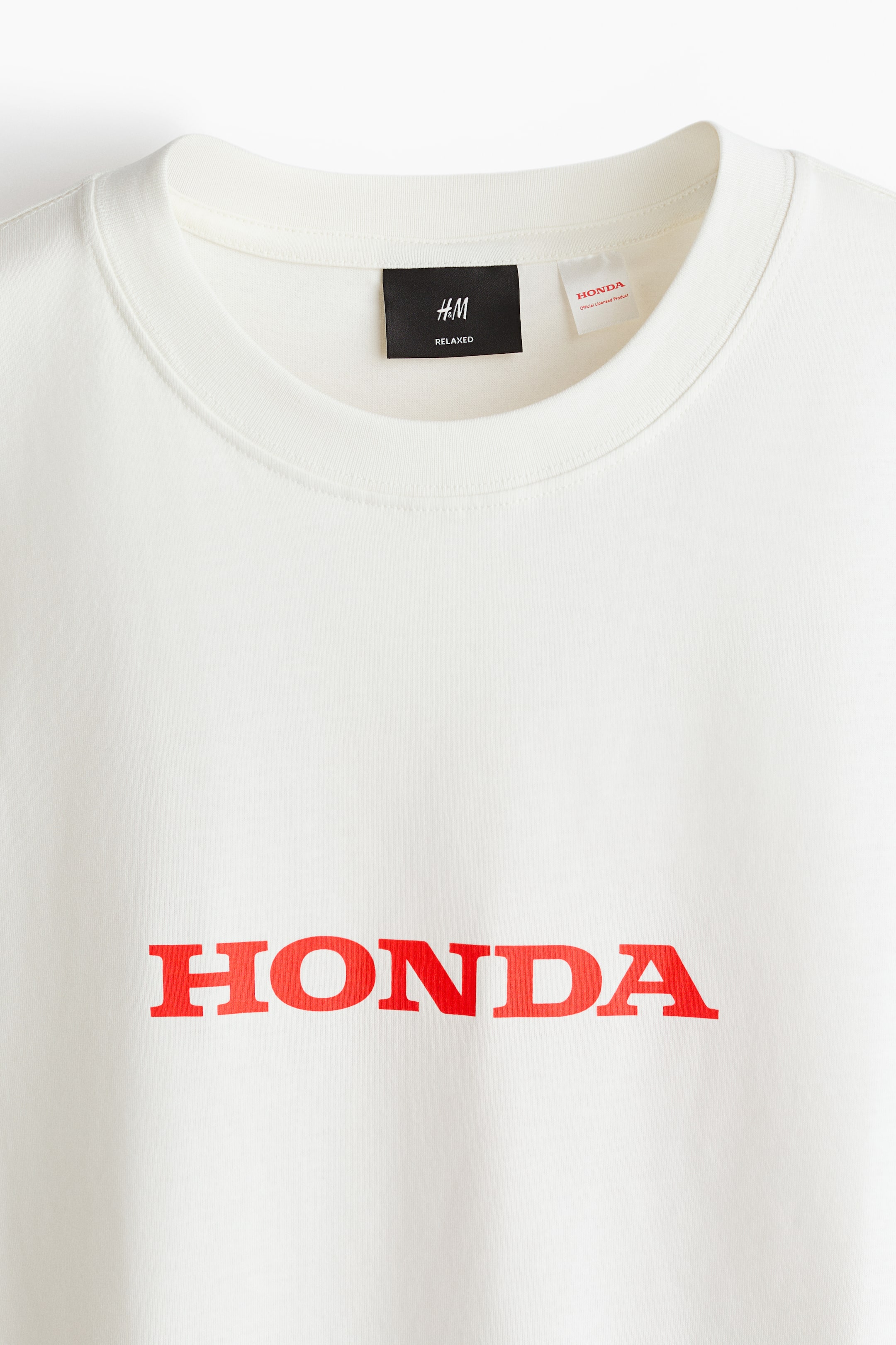 Agrandir l'image: T-shirt Loose Fit - Blanc/Honda - HOMME | H&M FR 6