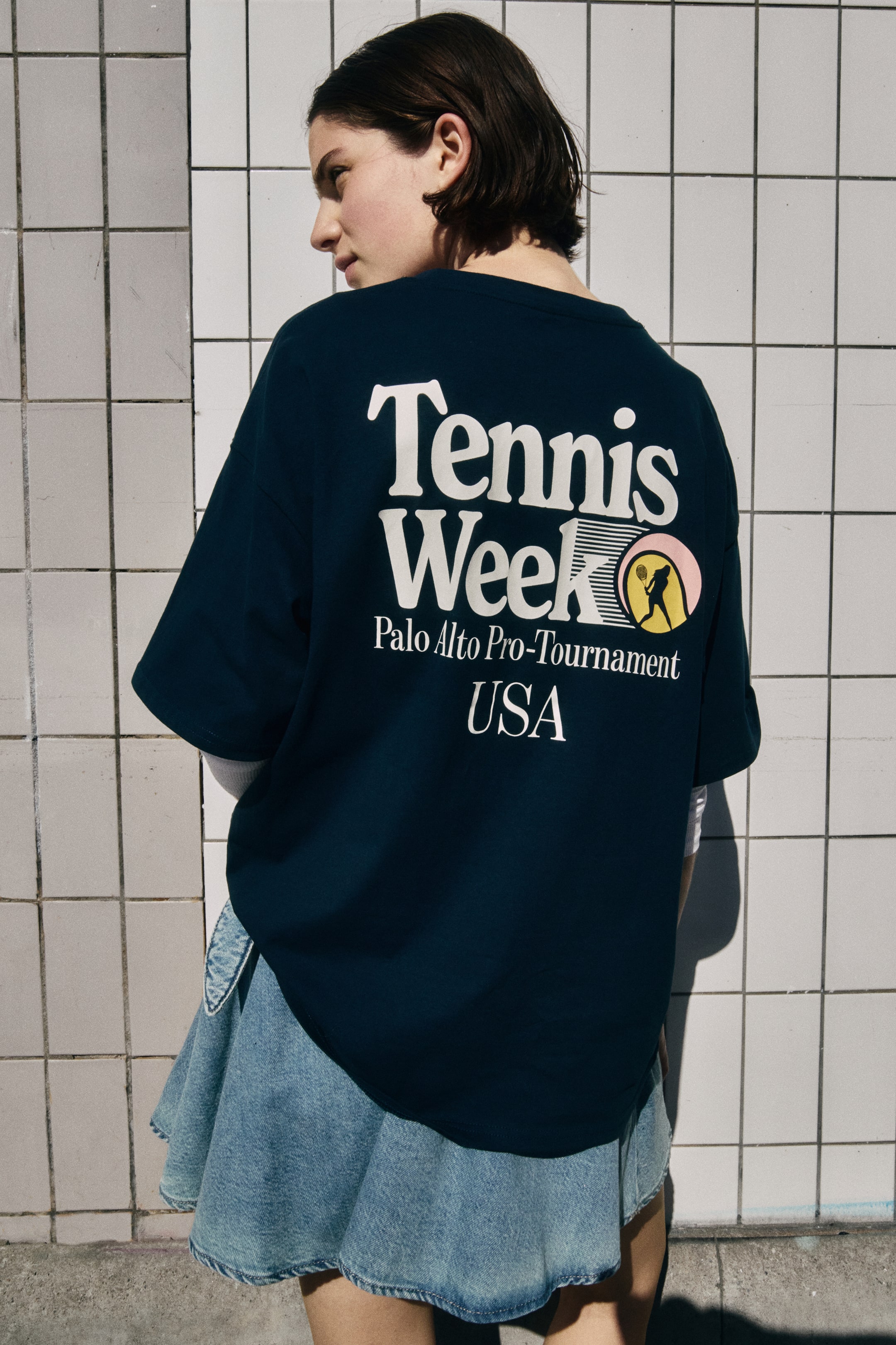 Oversized Printed T-Shirt