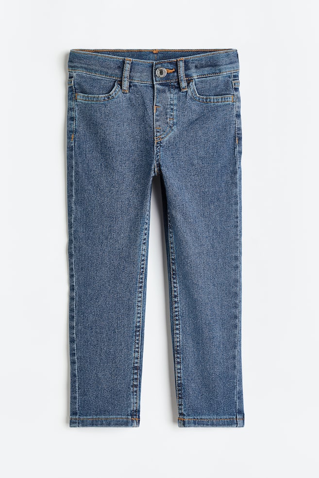 Superstretch Slim Fit Jeans - Denimblå/Sort/Lysegrå/Mørk denimblå - 2