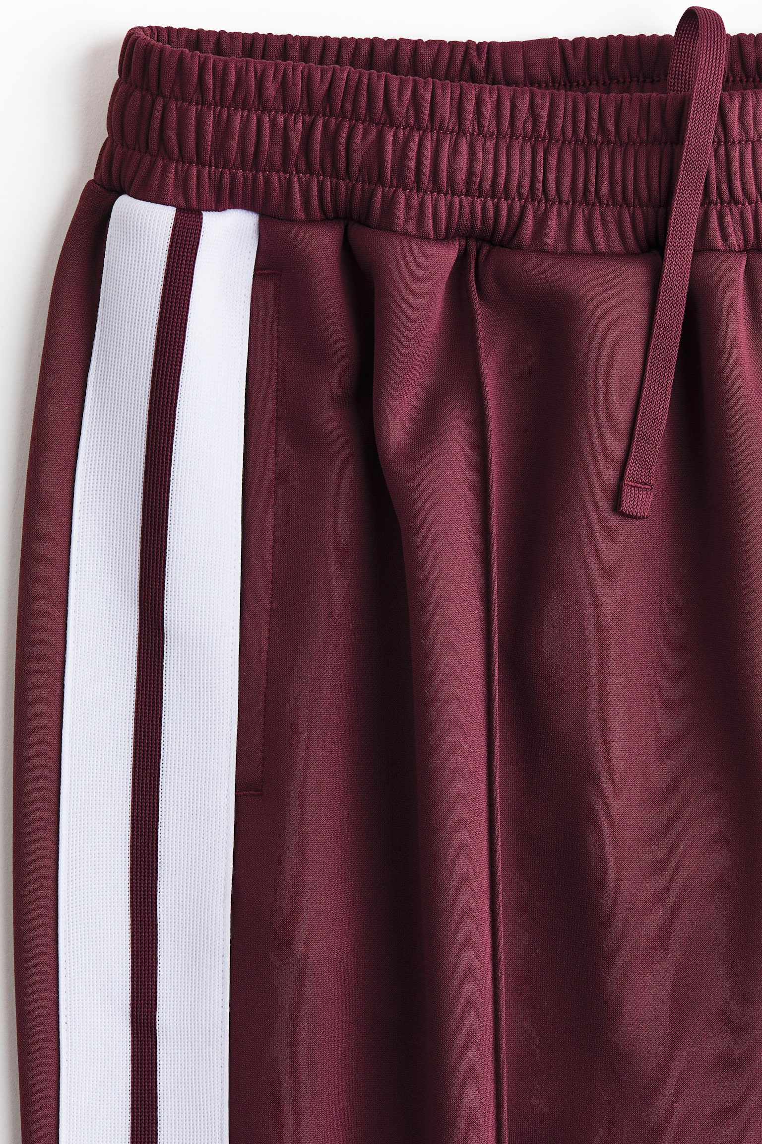 Loose Fit Track pants with DryMove™ - Burgundy/Dark blue - 5