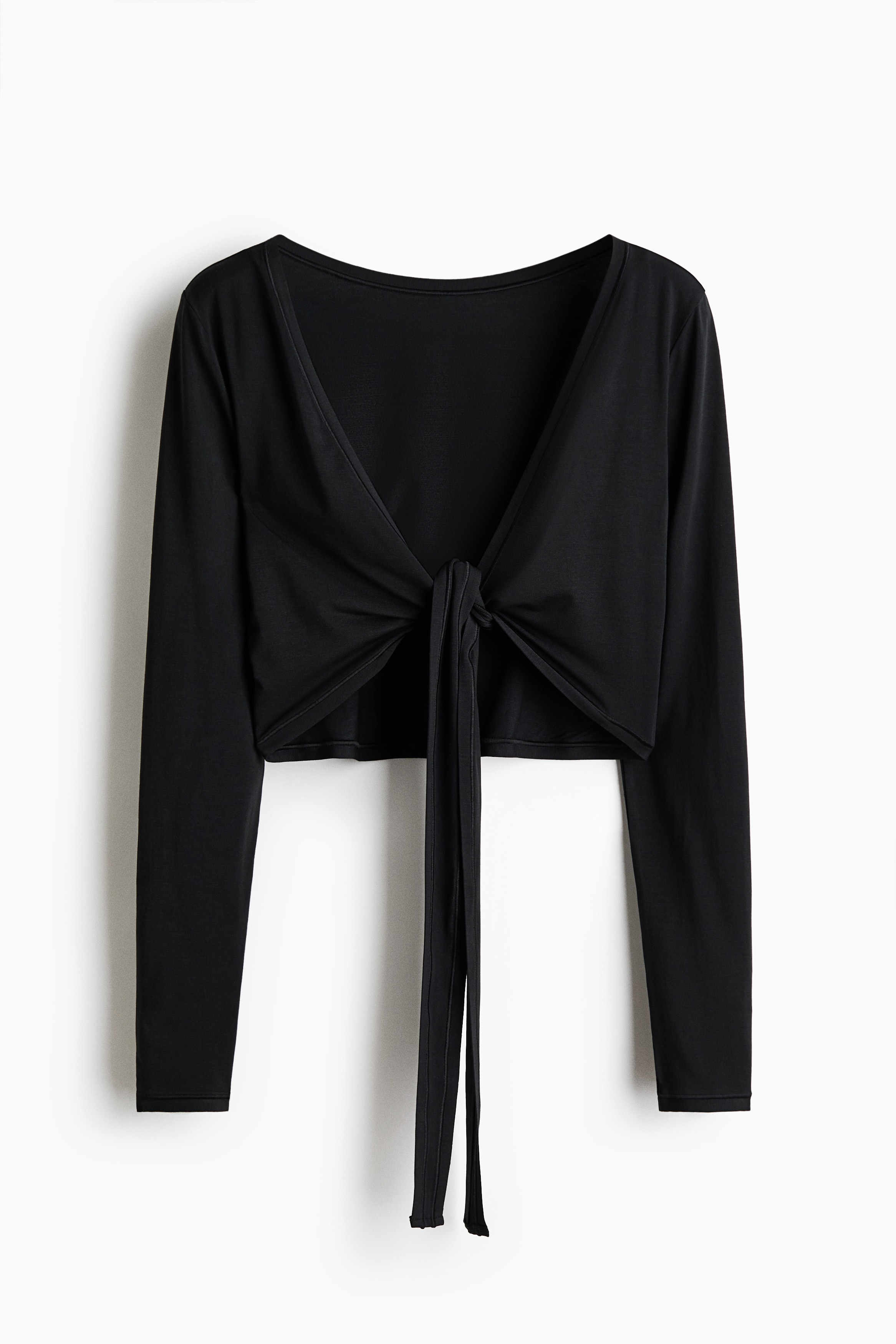 Cropped Long-Sleeved Yoga Top from H&M - $20.99