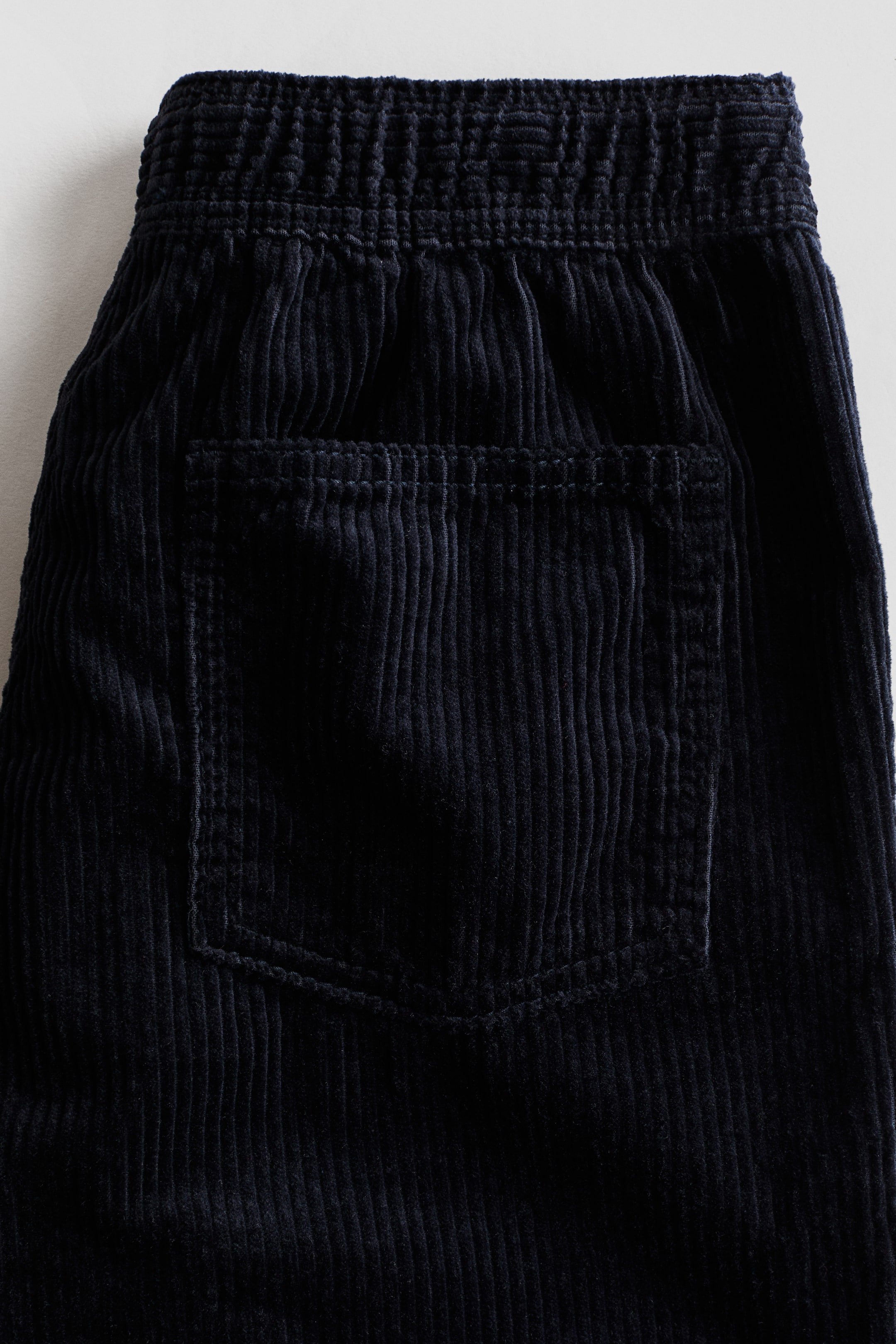 Pantalon  jogging jambes tonneau en velours côtelé