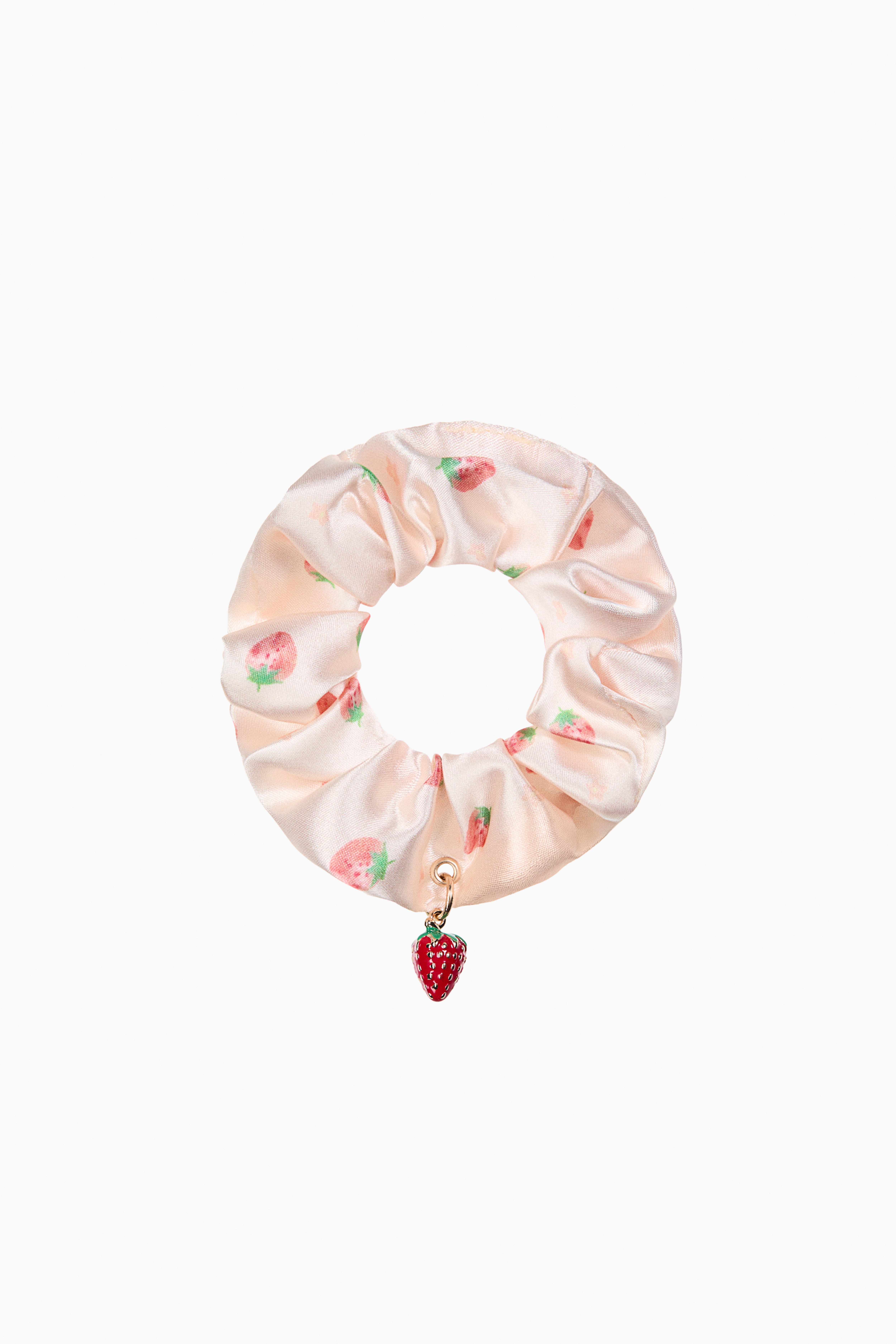 Charm-Detail Scrunchie