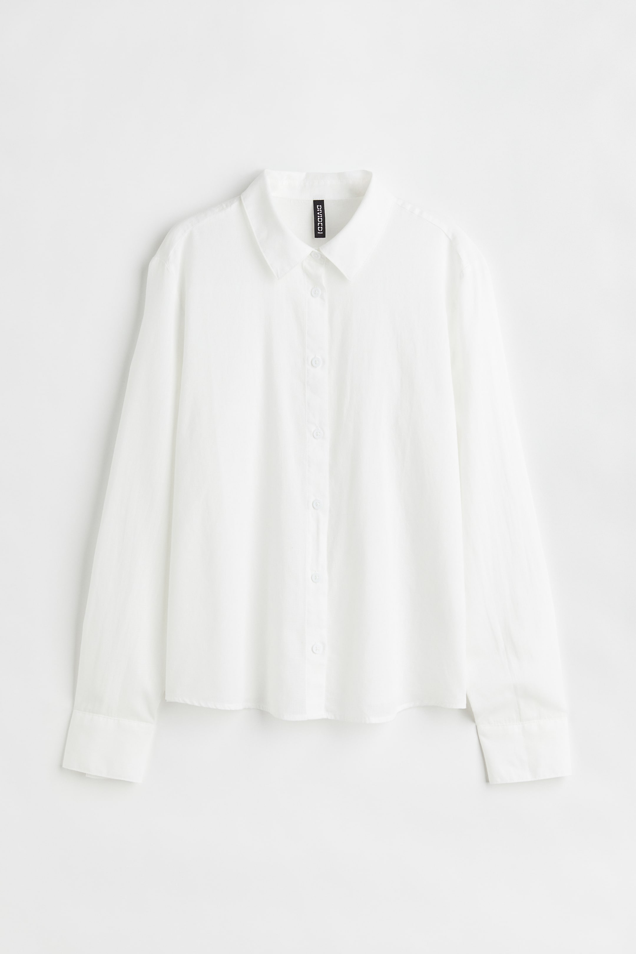 Cotton Shirt - White - Ladies | H&M US