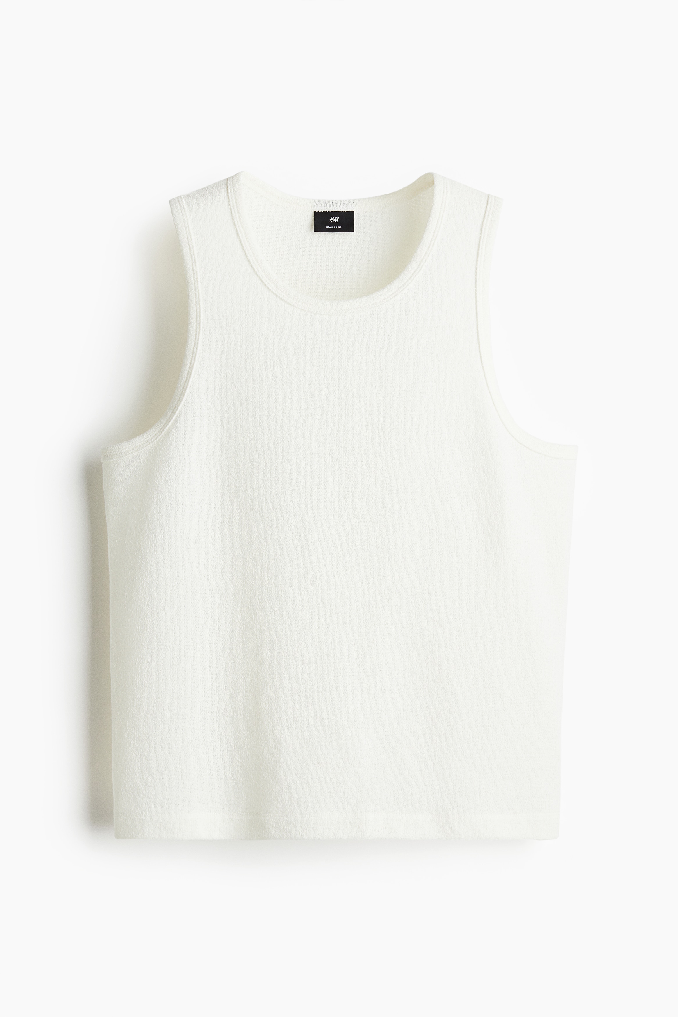 Tanktop Regular Fit - Hvid