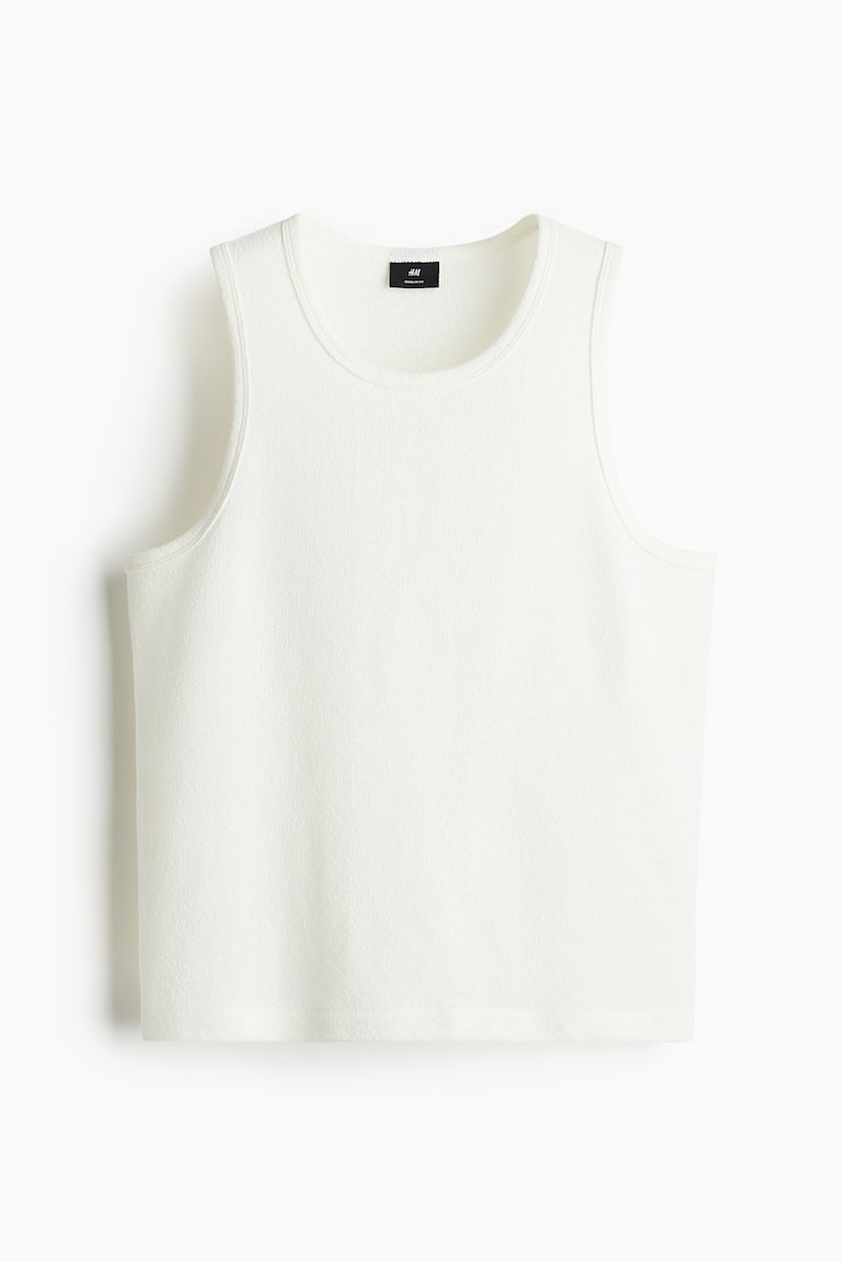 Home Base Texture — Regular Fit Vest top