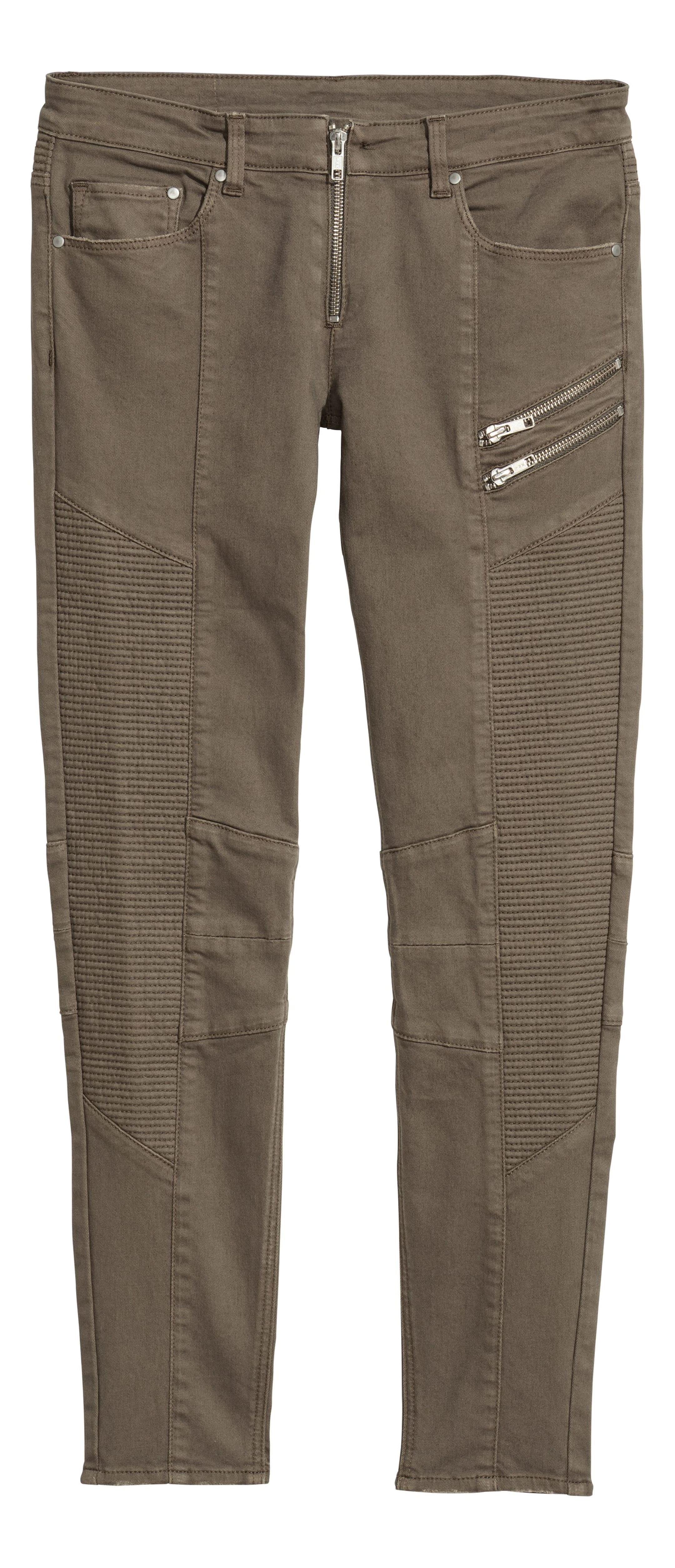 Visa större bild: Biker trousers - Khakigrön - DAM | H&M SE 1