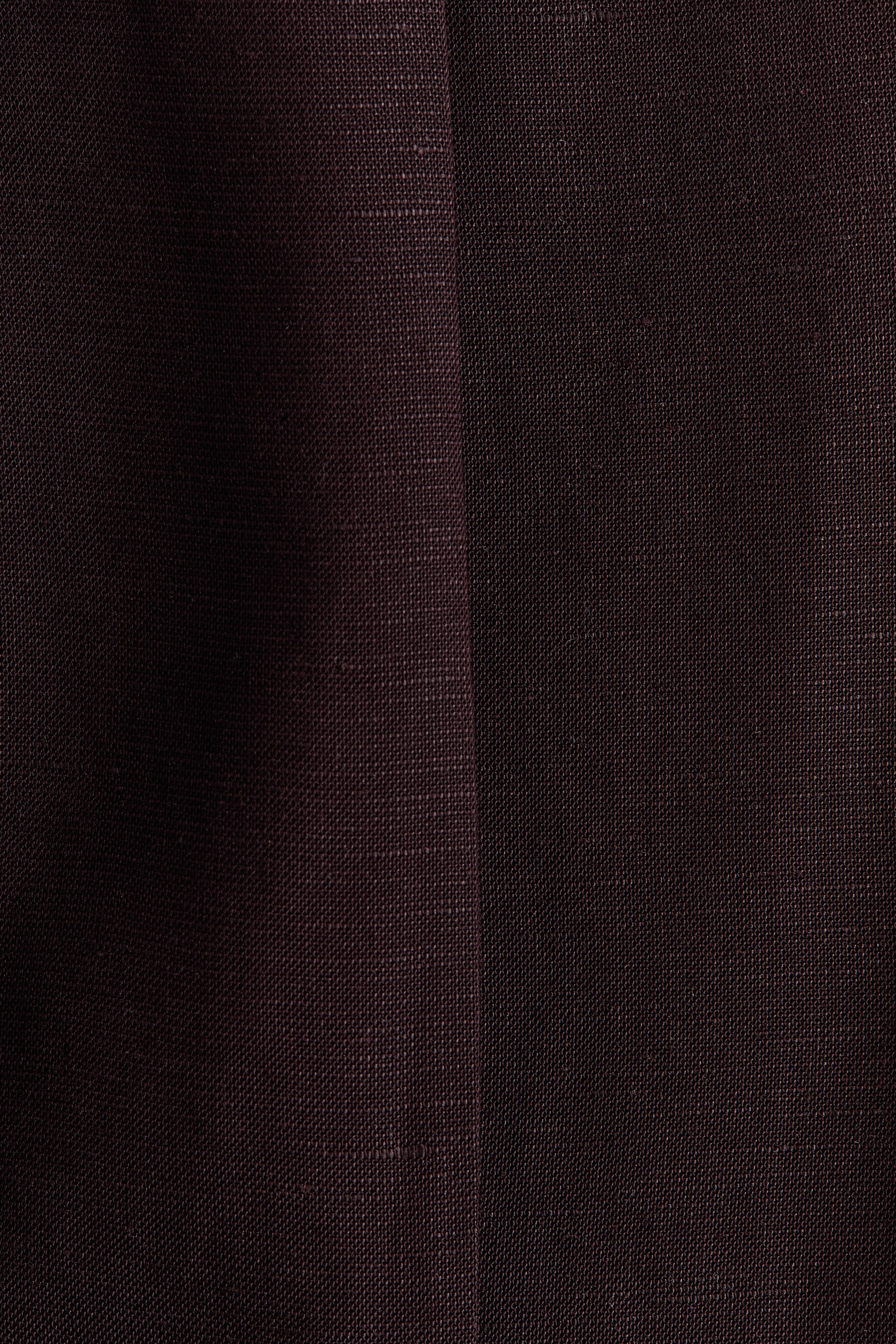 Ankle-Length Linen-Blend Pants