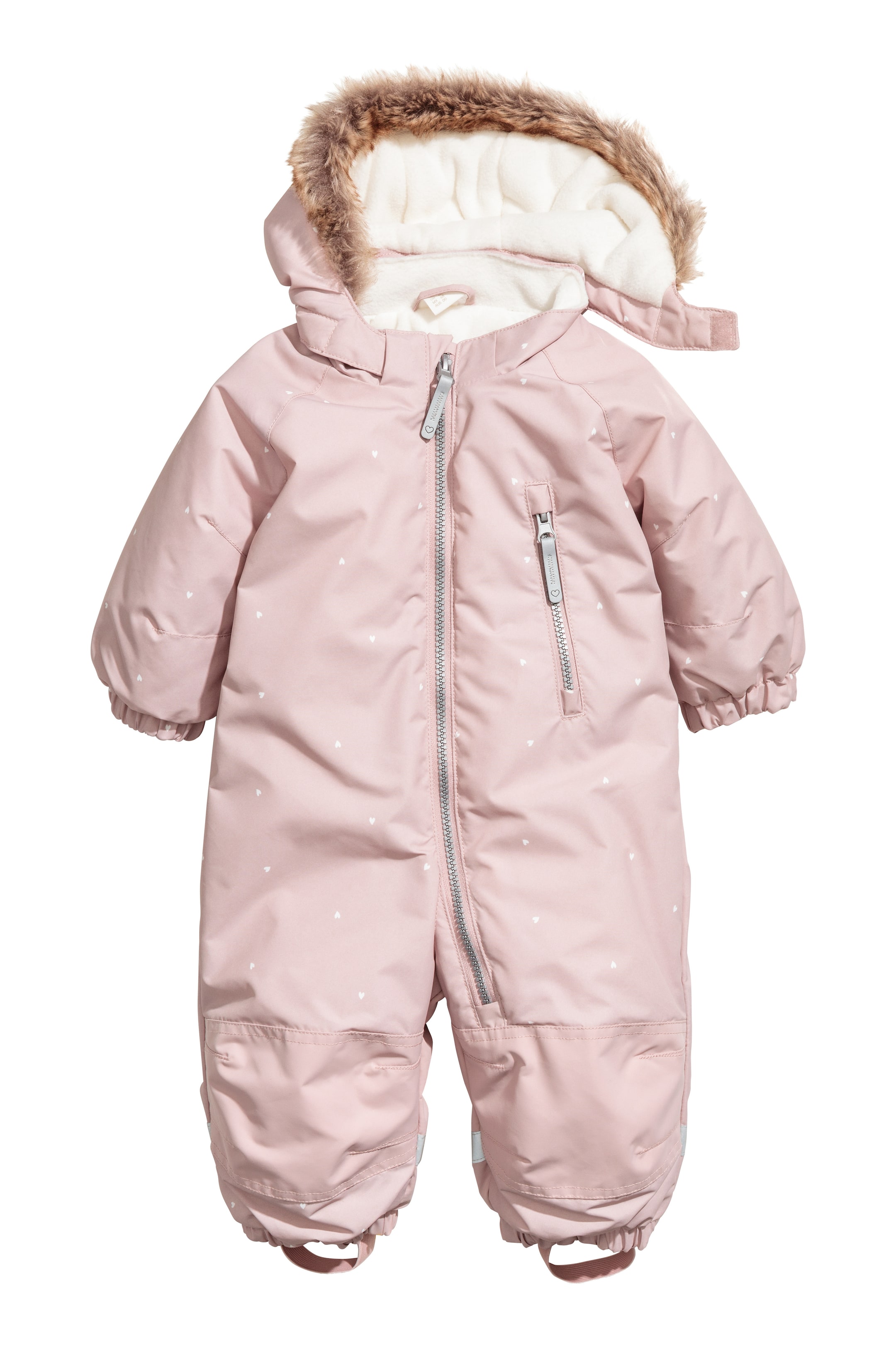 View larger image: Padded outdoor all-in-one suit - Pink | H&M GB 1