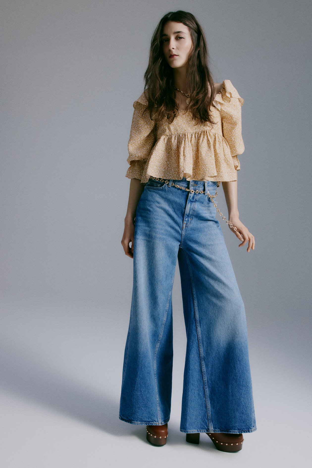 Flounce-Trimmed Blouse - image 2