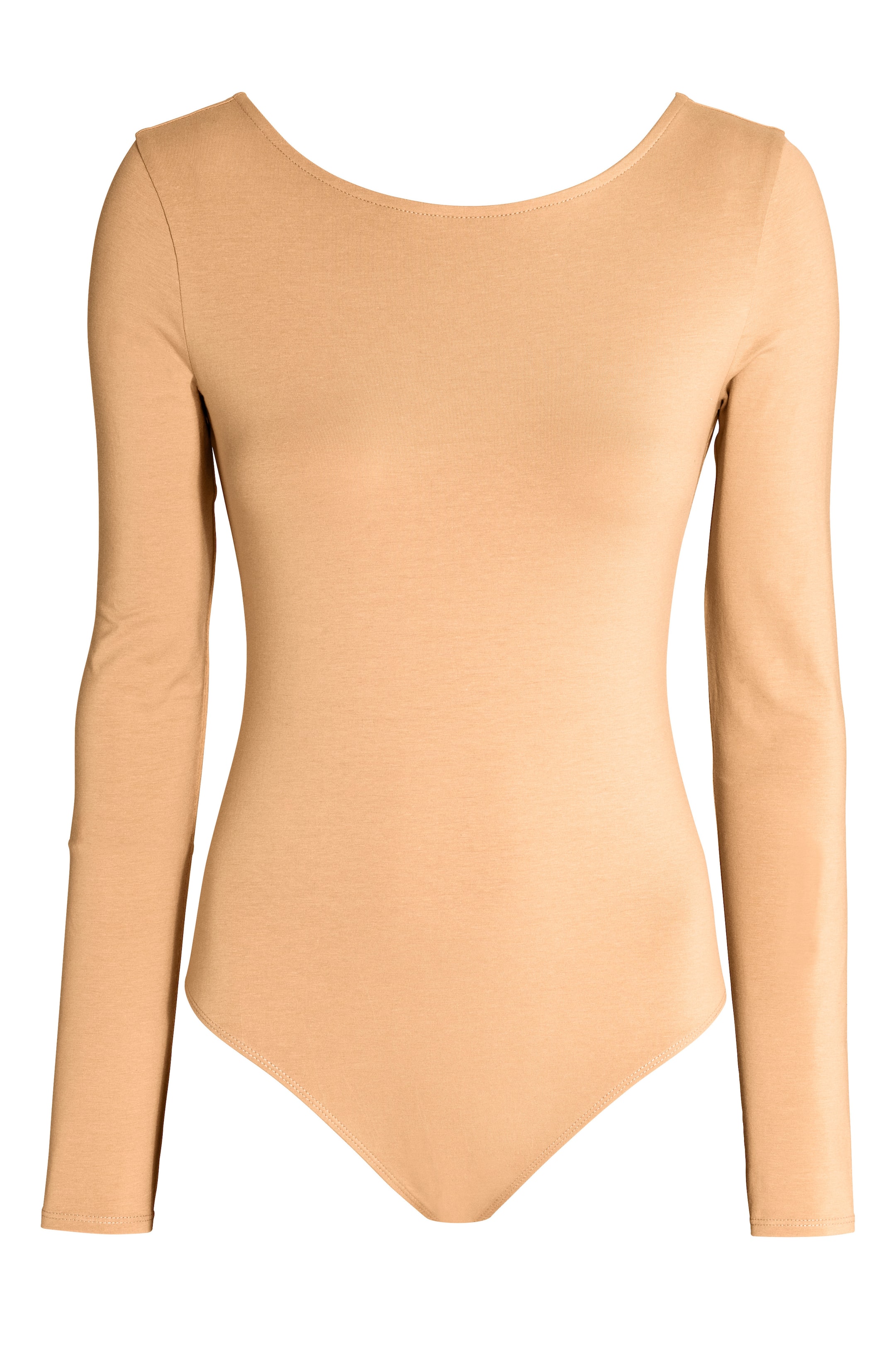 View larger image: Body with tie detail - Beige - Ladies | H&M GB 1