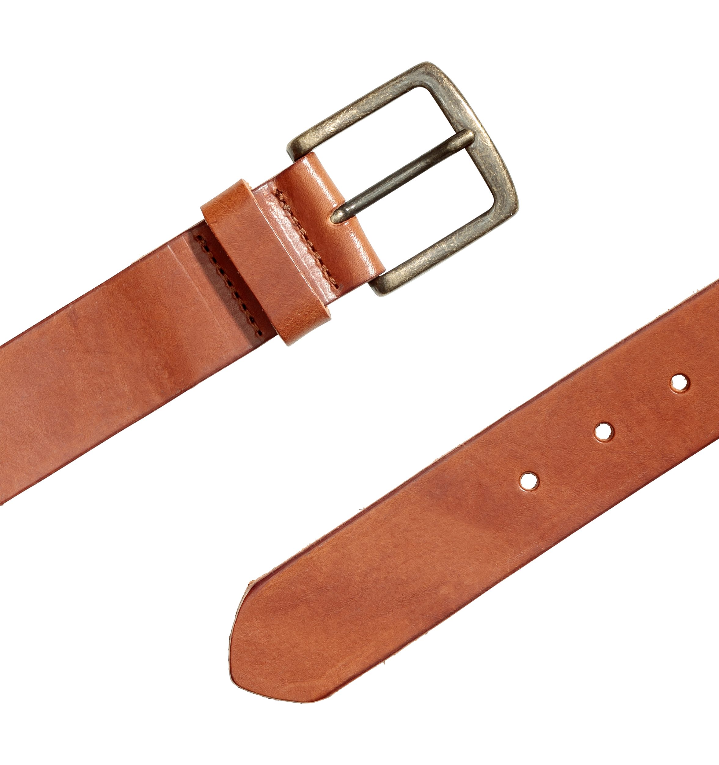 Ceinture En Cuir Marron H&M - Taille 108 Cm, Occasion Très Bon état, Maison Non Fumeur