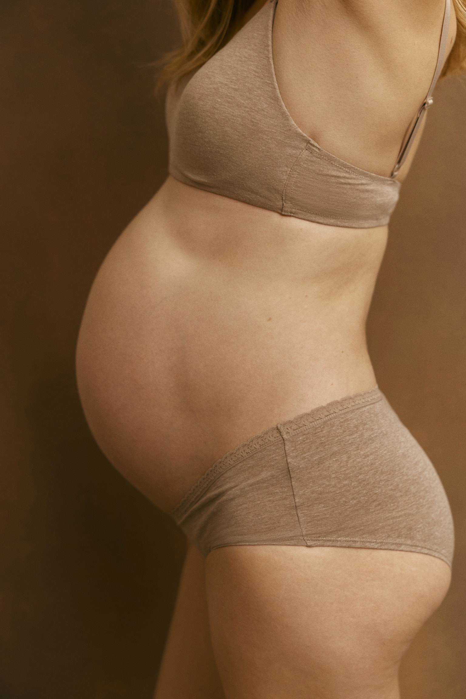 MAMA 5-pack hipster briefs - Beige marl/Pink/Light beige/White/Black/Black - 5