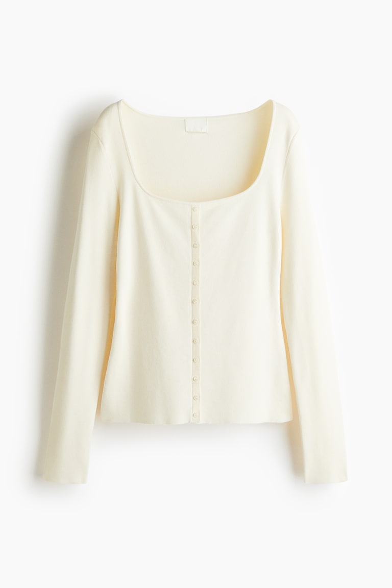 Bluza s četvrtastim izrezom