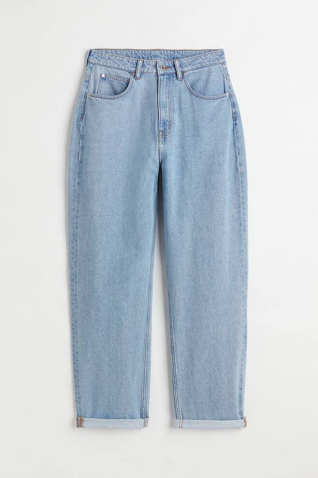 90s Baggy Ultra High Waist Jeans - Denim blue/Denim blue/Light denim blue/Light denim blue