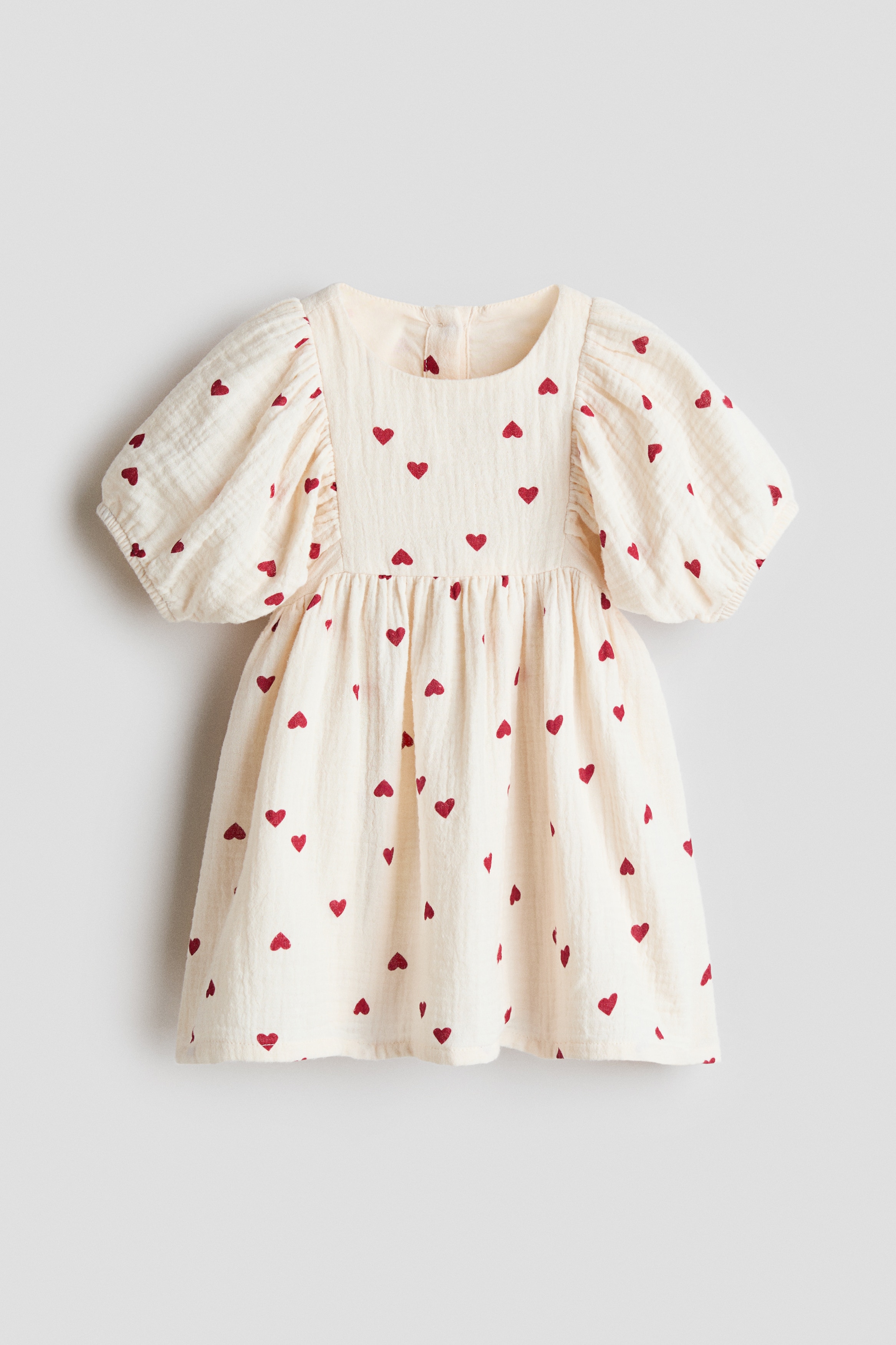 Cotton muslin dressModel