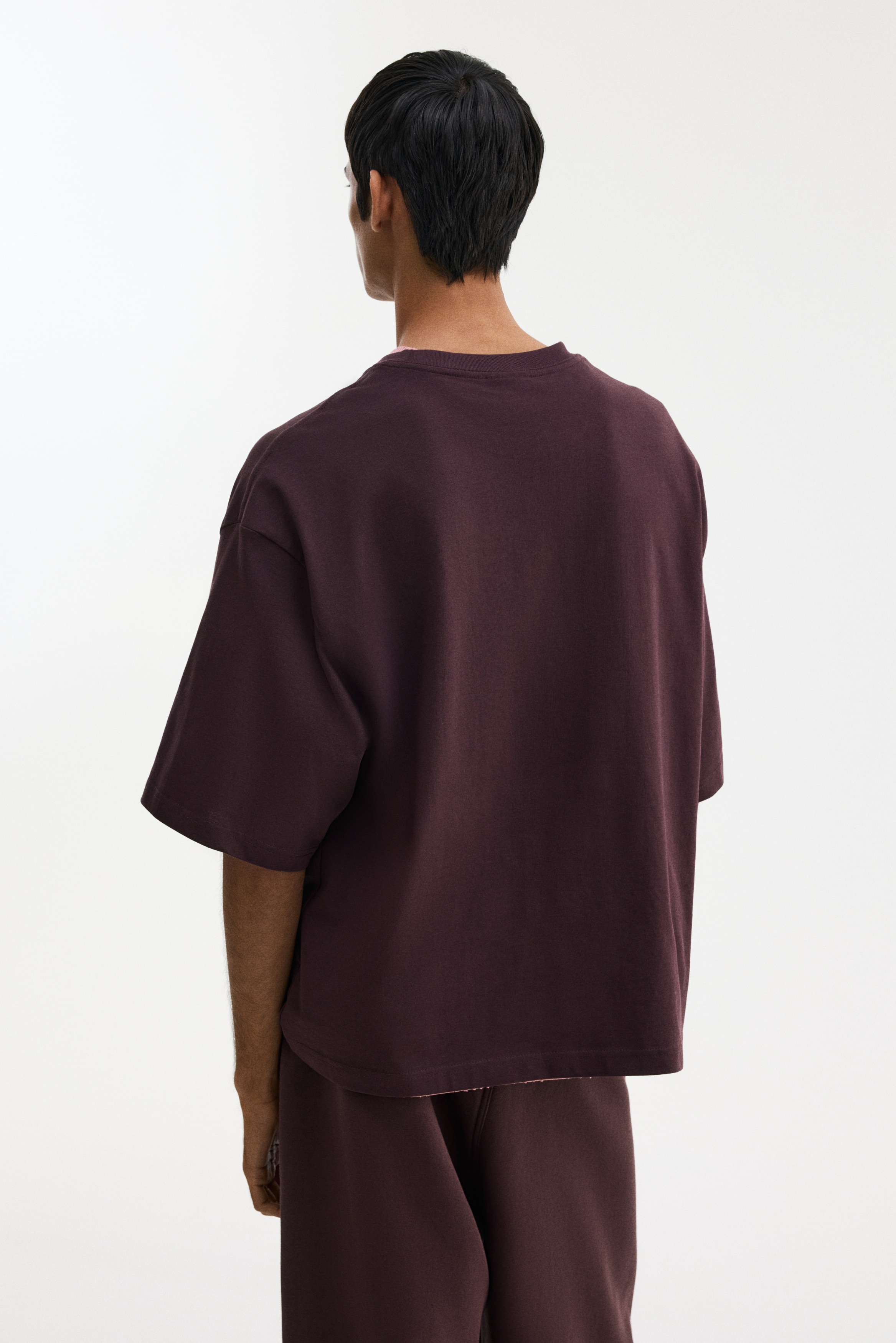 Men's Plum Oversized-Fit T-Shirt | H&M US