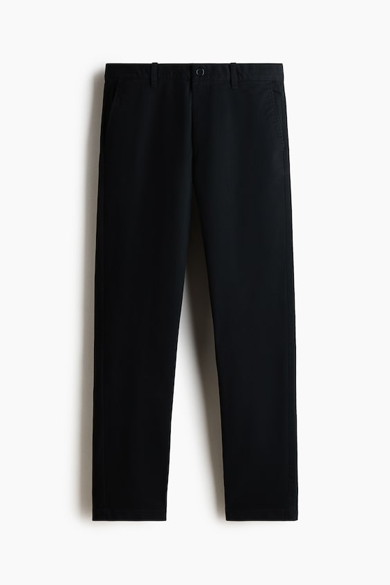 Мужские брюки H&M Slim-Fit Cotton Chinos