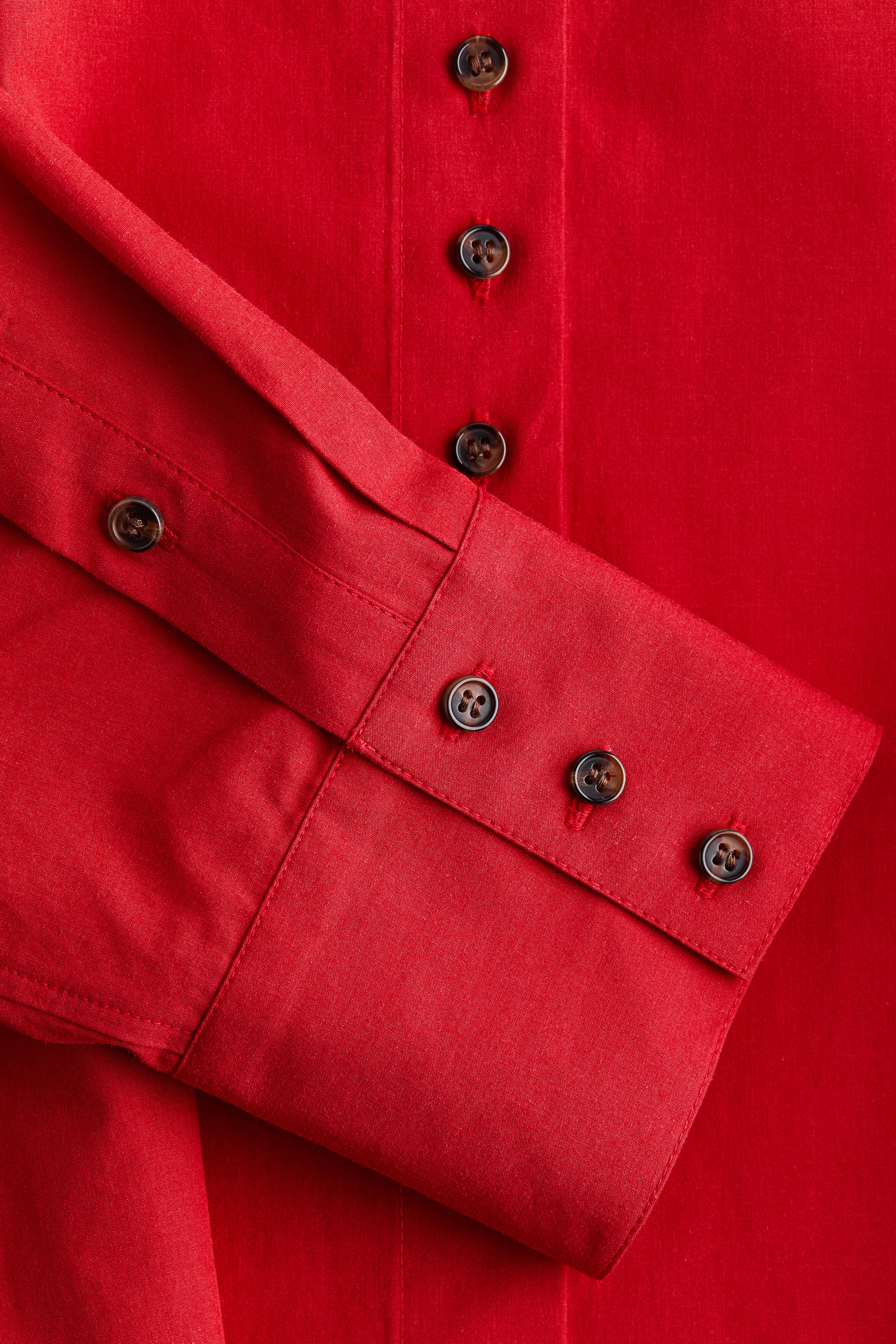 Chemise ample en modal mélangé