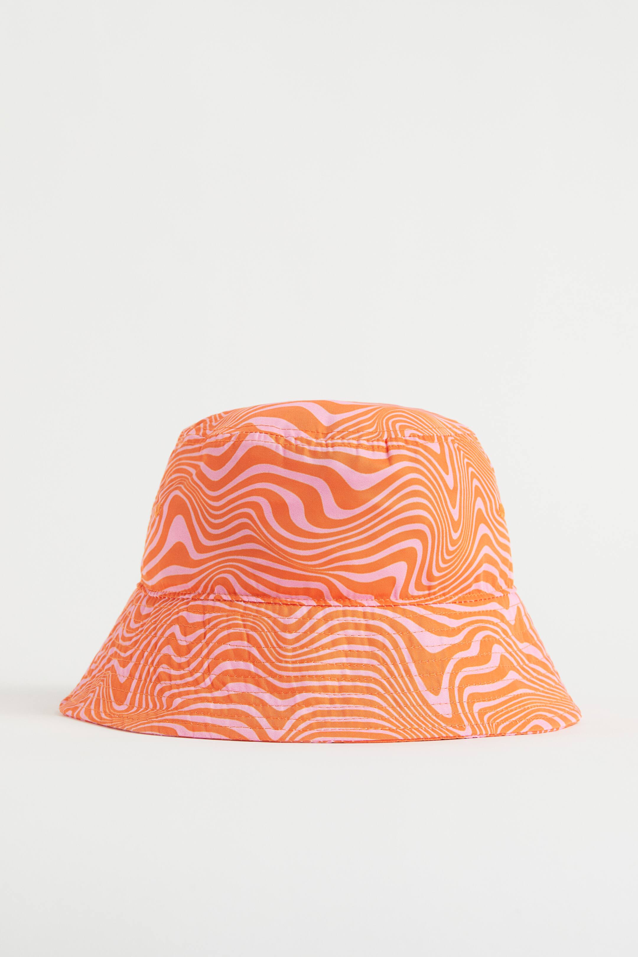 View larger image: Bucket hat - Orange/Patterned - Ladies | H&M 1