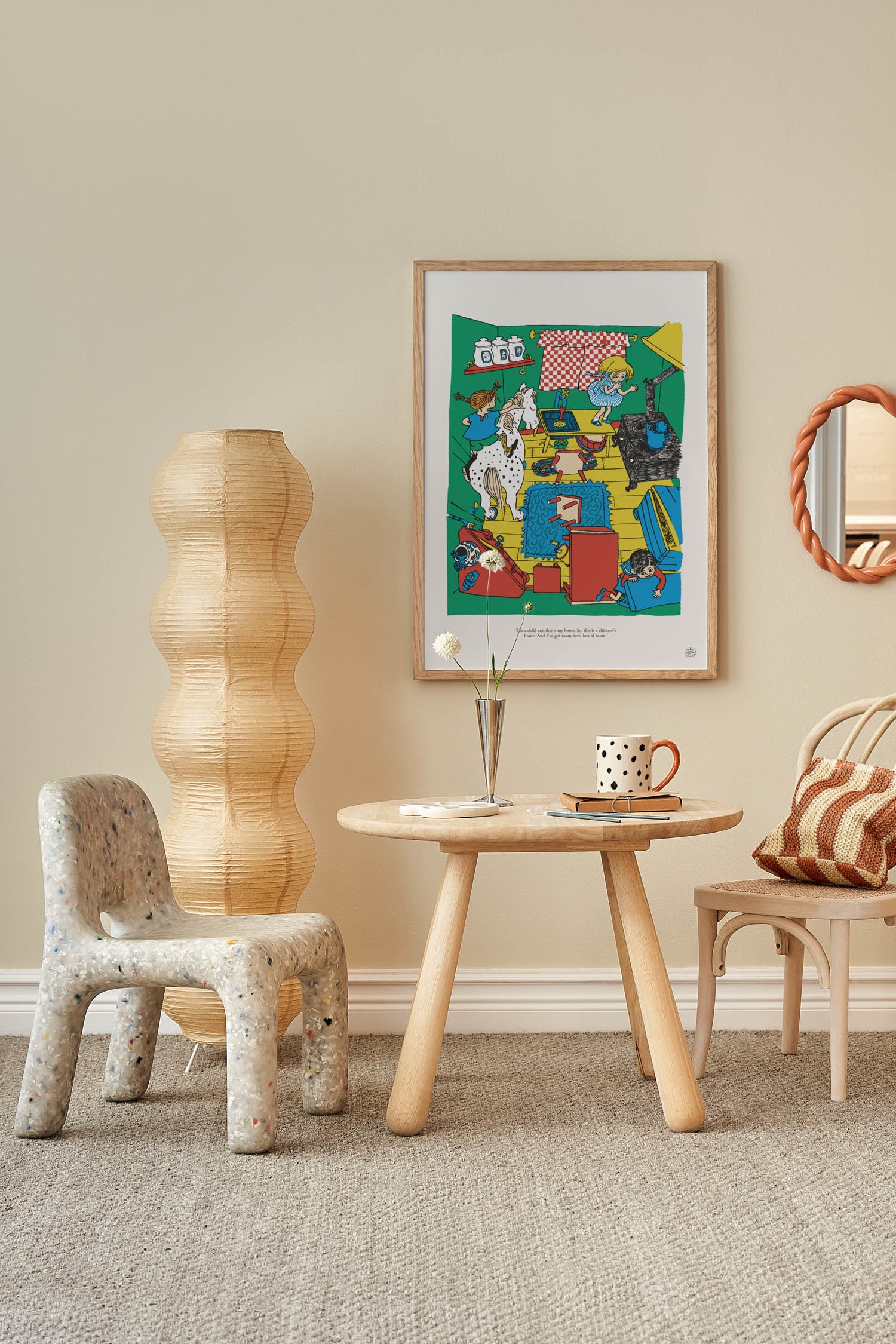 Pippi Home Poster - Green