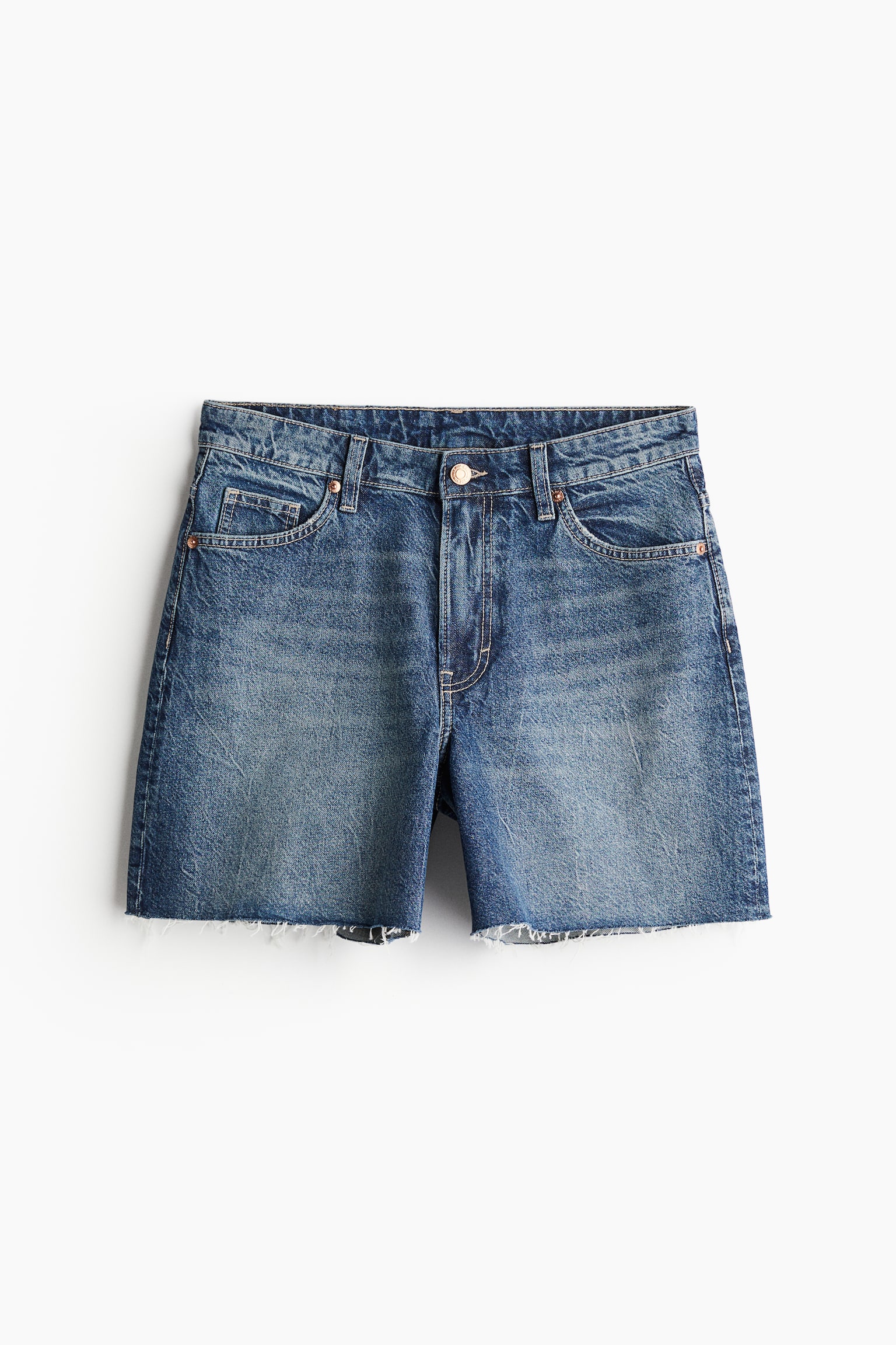 Bermuda High Denim shorts - Denim blue/Black/Pale denim blue - 2