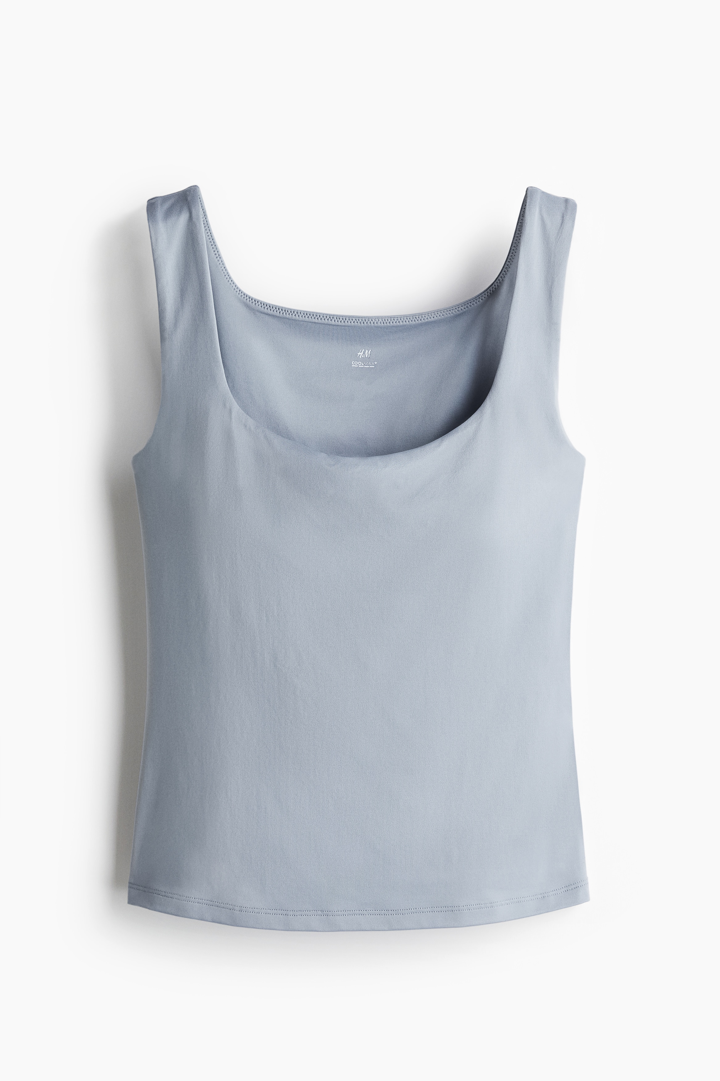 Áo ba lỗ liền áo ngực COOLMAX® - Màu xanh dương nhạt/Màu nâu đậm/Màu đen