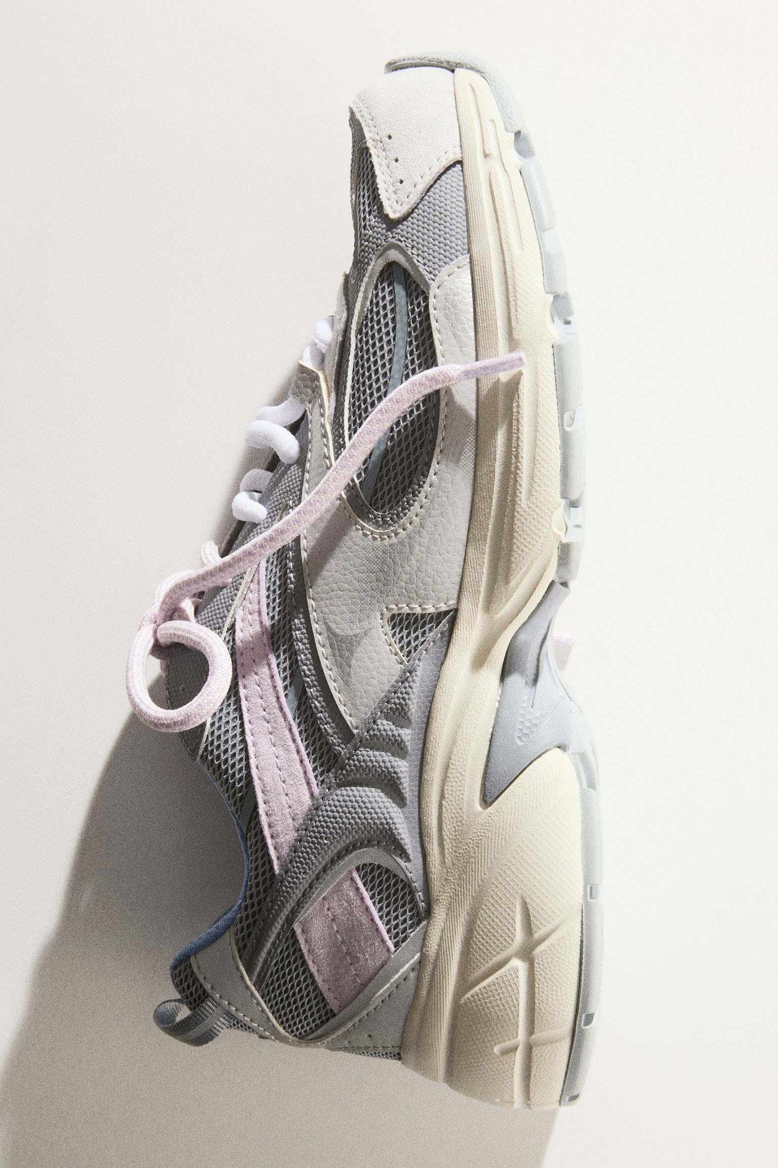 Chunky trainers - Dusty blue/Light yellow/Light dusty pink/Beige/Navy blue - 1