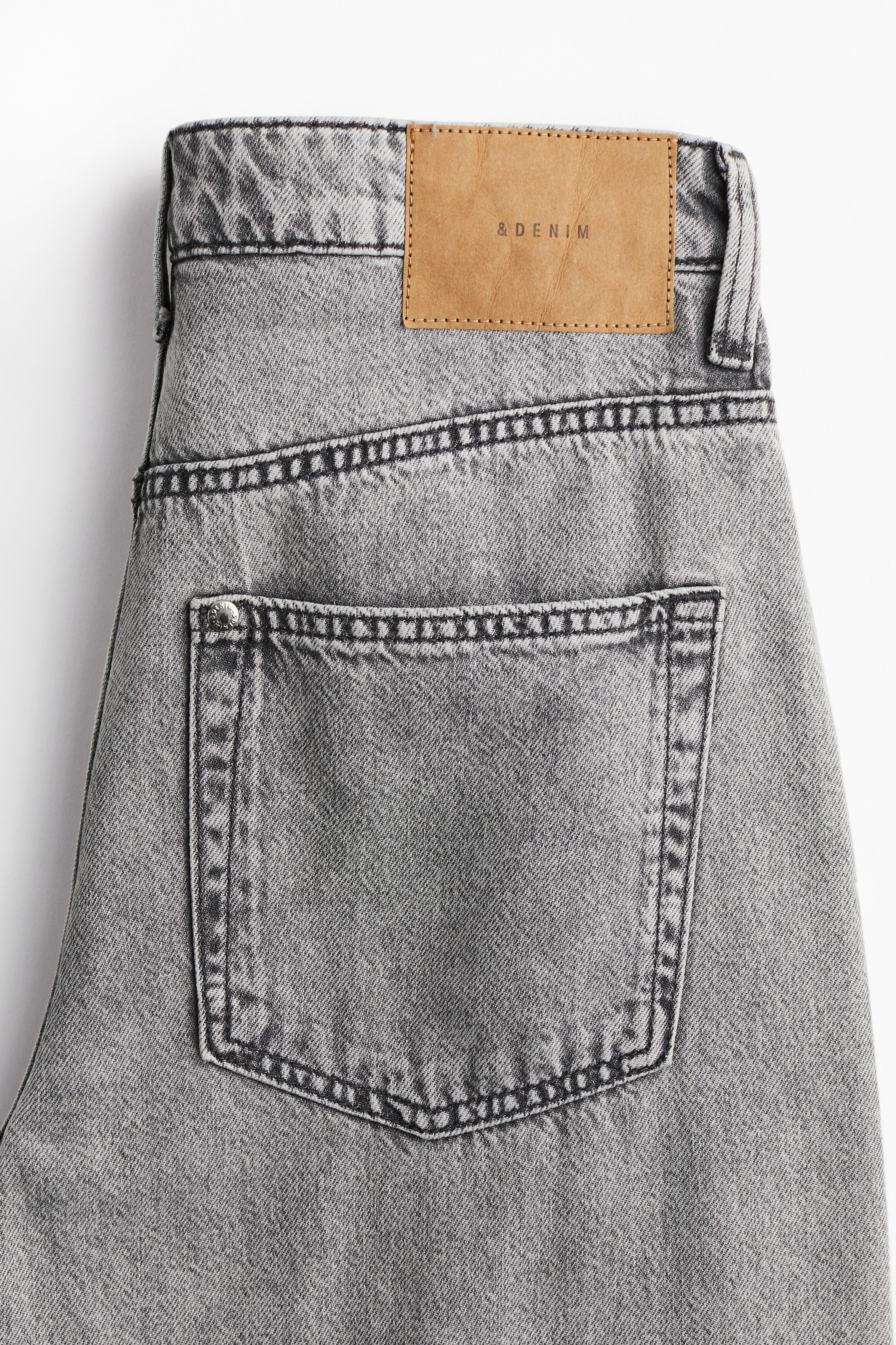 バギーハイデニム - ライトグレー - レディース | H&M JP