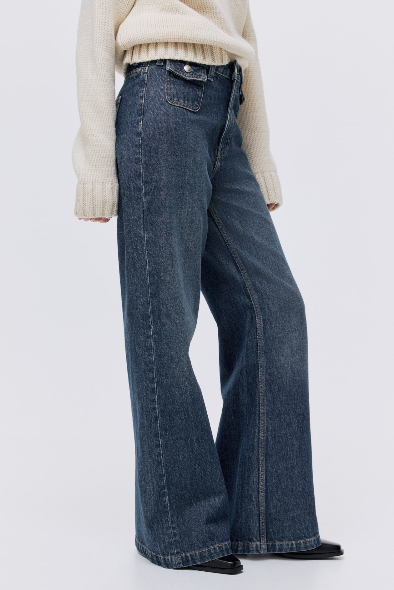 Wide High Jeans - image 5
