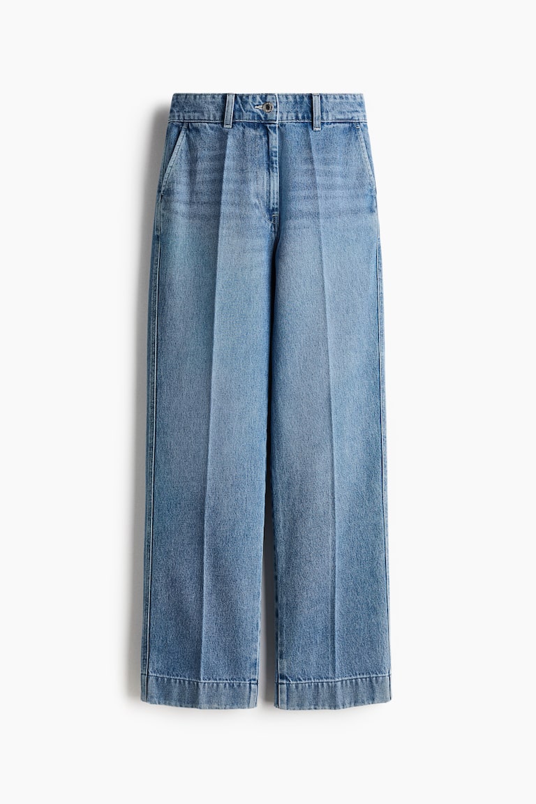 Wide High Jeans