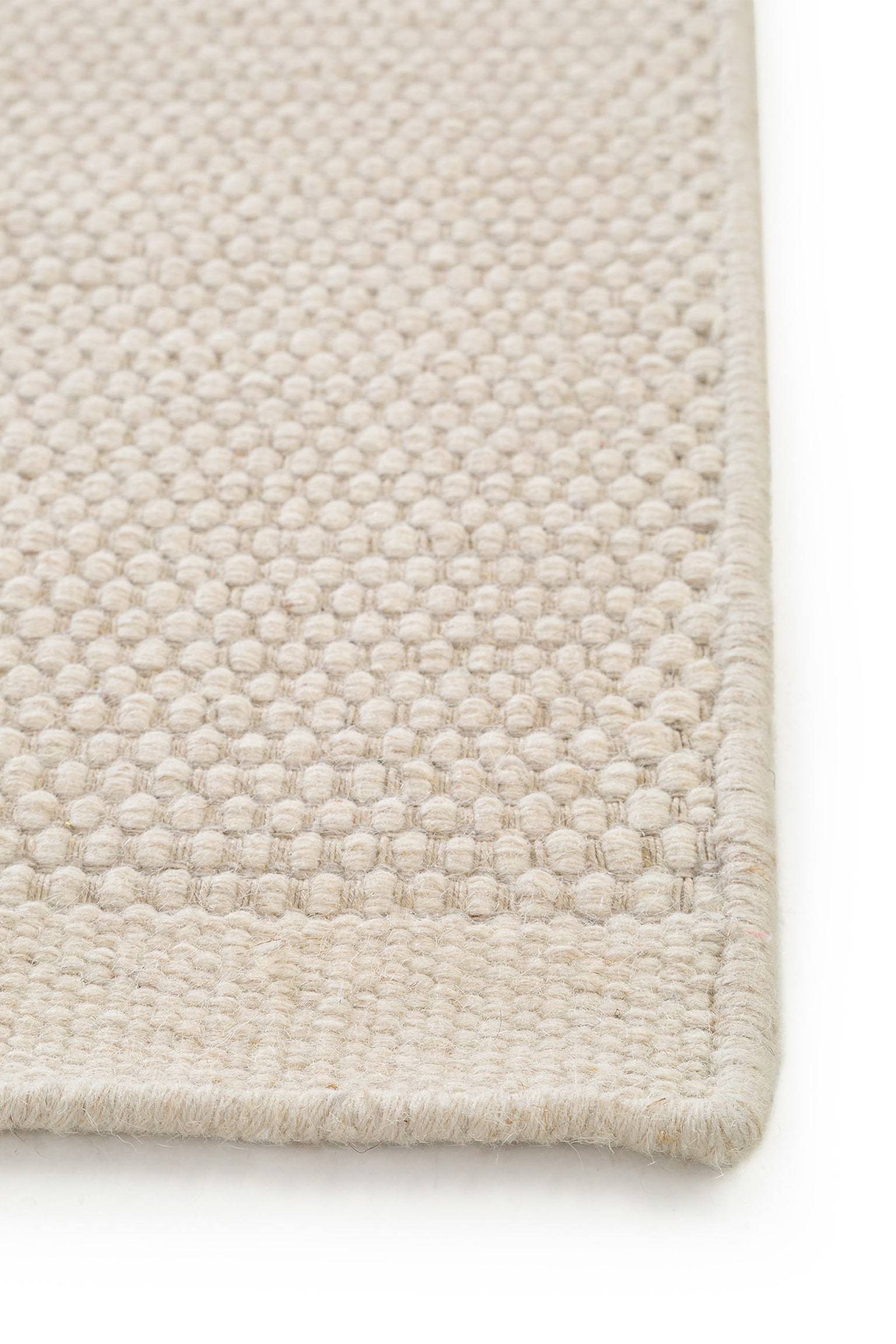 Tapis De Couloir En Laine Rocco - Blanc - 3