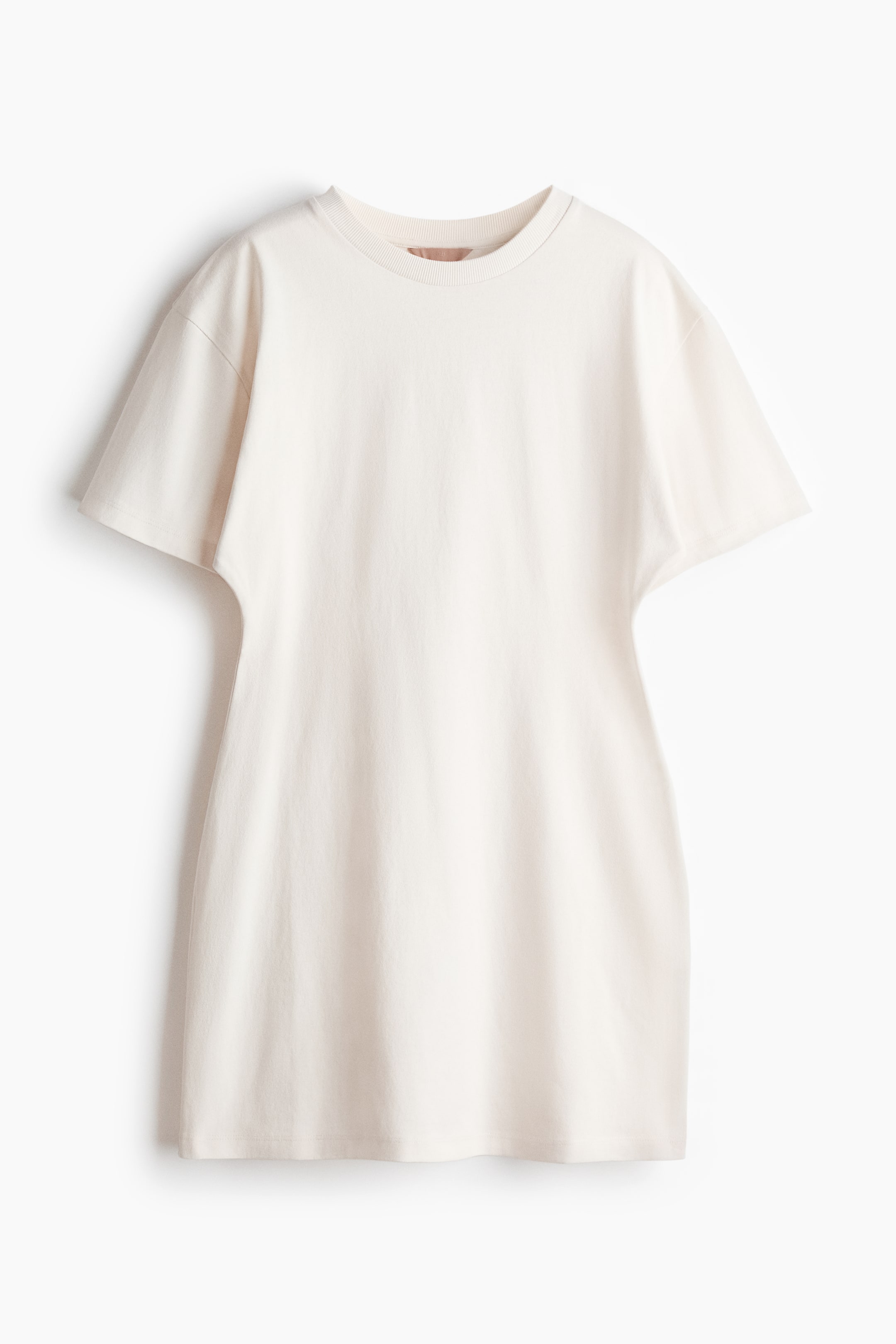 Robe T-shirt sablier en coton