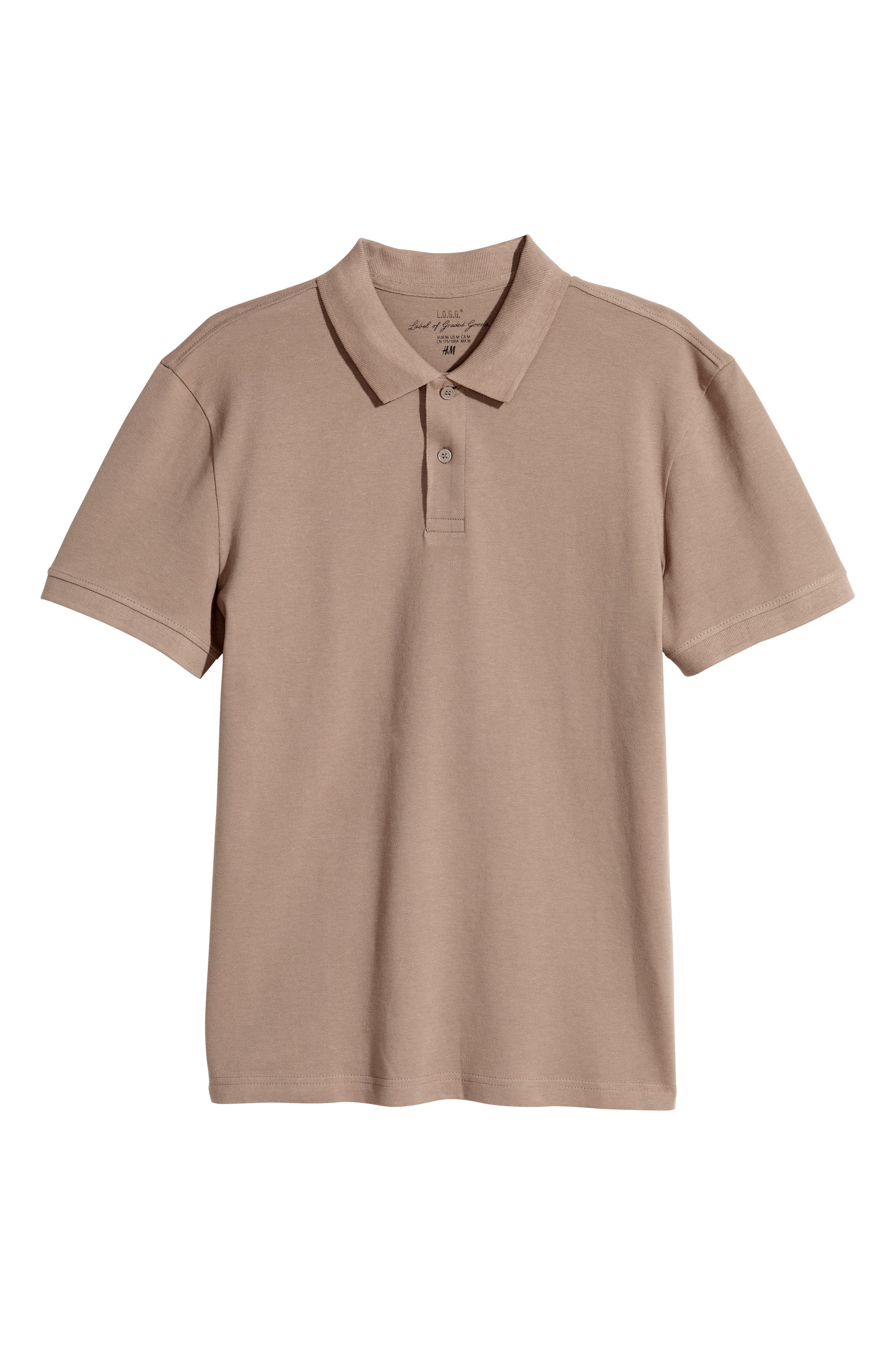 View larger image: Polo shirt - Mole - Men | H&M GB 1
