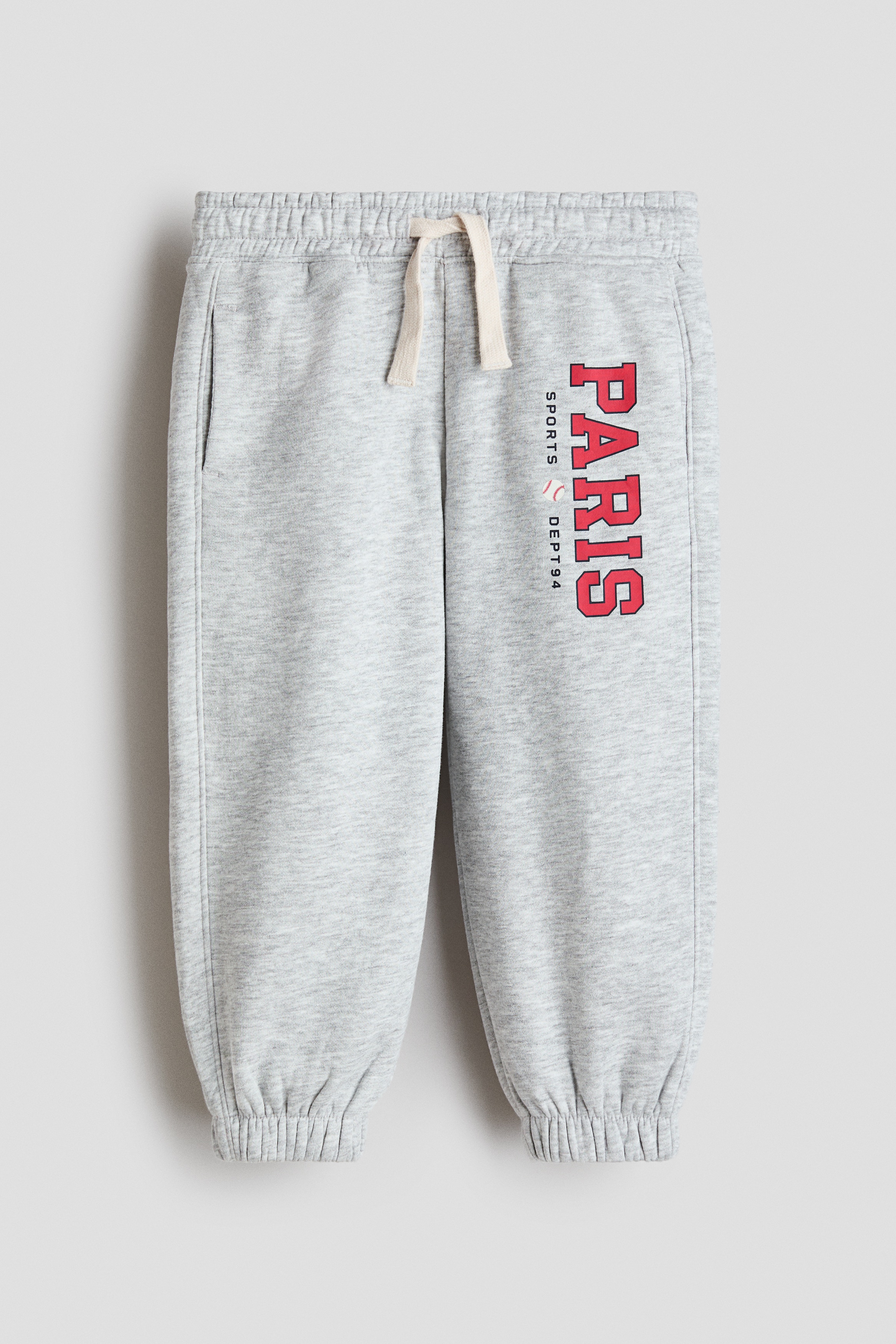 Kirjaillut joggersit - Vaalea harmaameleerattu/Paris/Vihreä/Everyday Club/Laivastonsininen/Tennis/Sininen/Vaaleansininen/Everyday Club